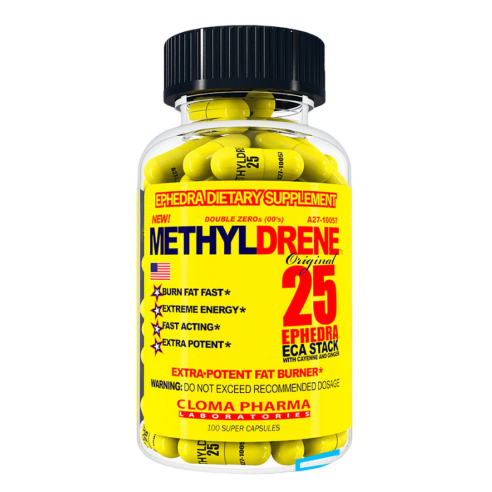 CLOMAPHARMA METHYLDRENE AMARILLO CLOMA PHARMA 100CT