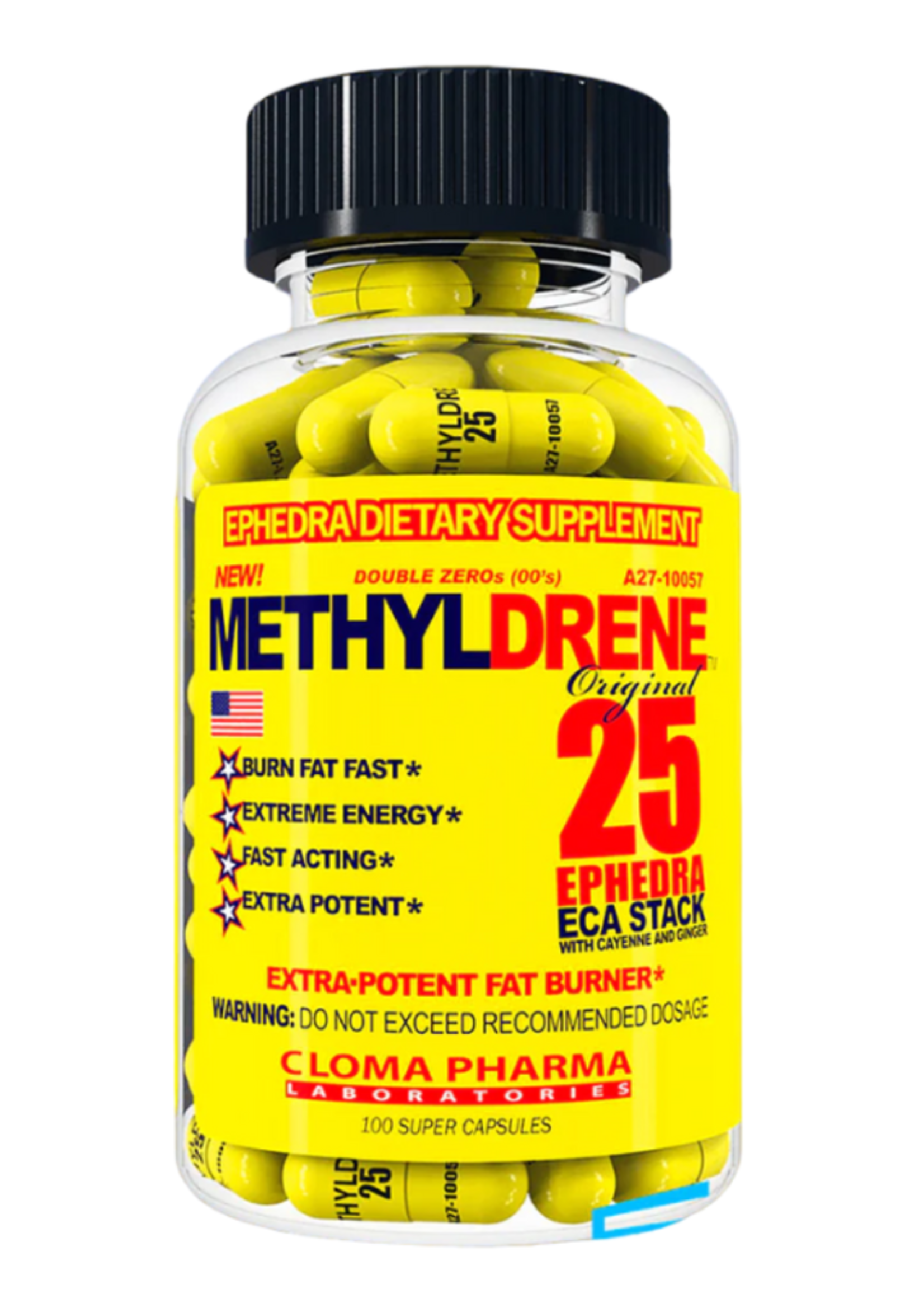 CLOMAPHARMA METHYLDRENE AMARILLO CLOMA PHARMA 100CT