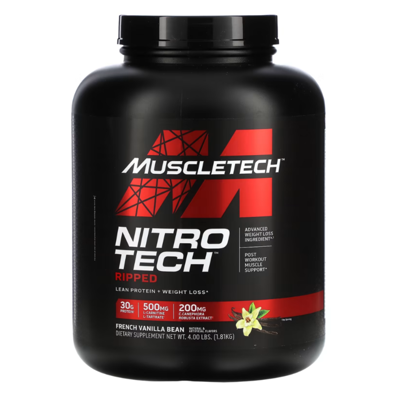 MUSCLE TECH NITRO TECH RIPPED 4LB MUSCLE TECH