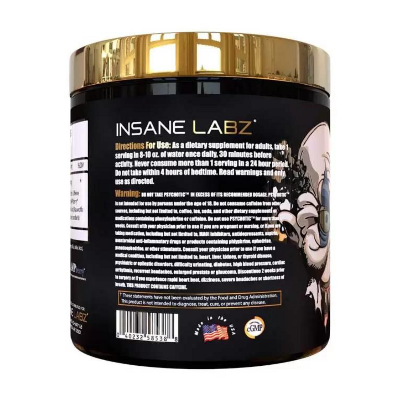 INSANE LABZ PSYCHOTIC GOLD 35SV INSANE LABZ