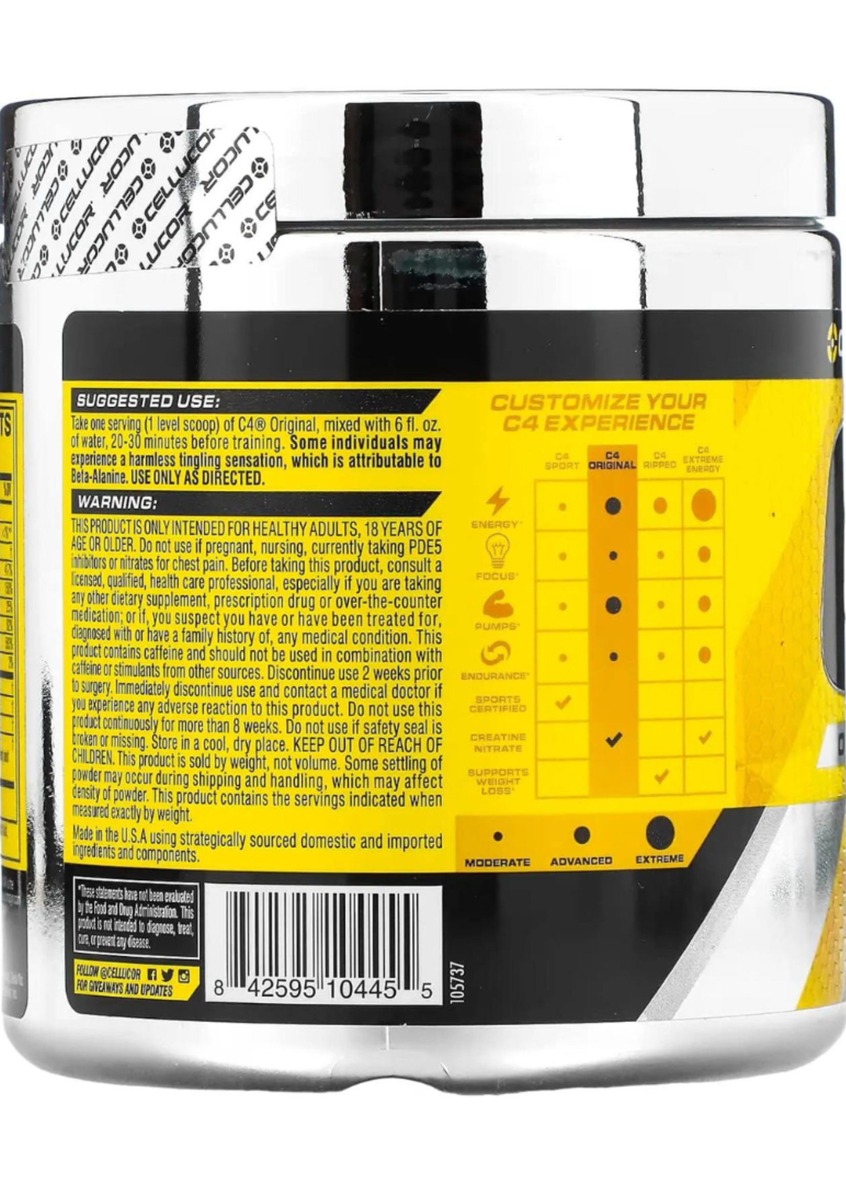 CELLUCOR C4 ORIGINAL CELLUCOR 50SV