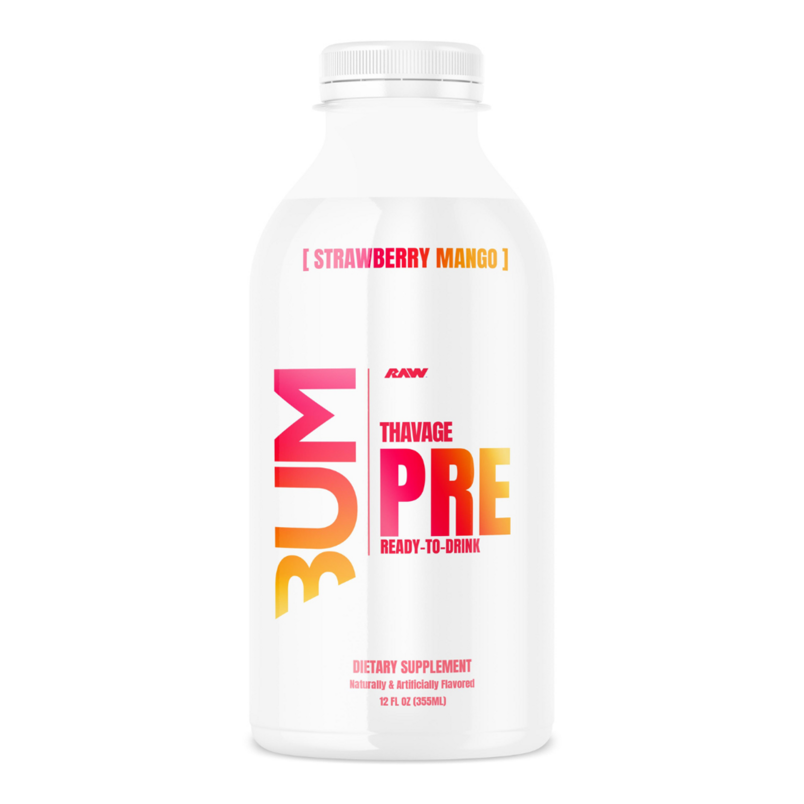 RAW CBUM RTD THAVAGE 12 PACK 355ML RAW