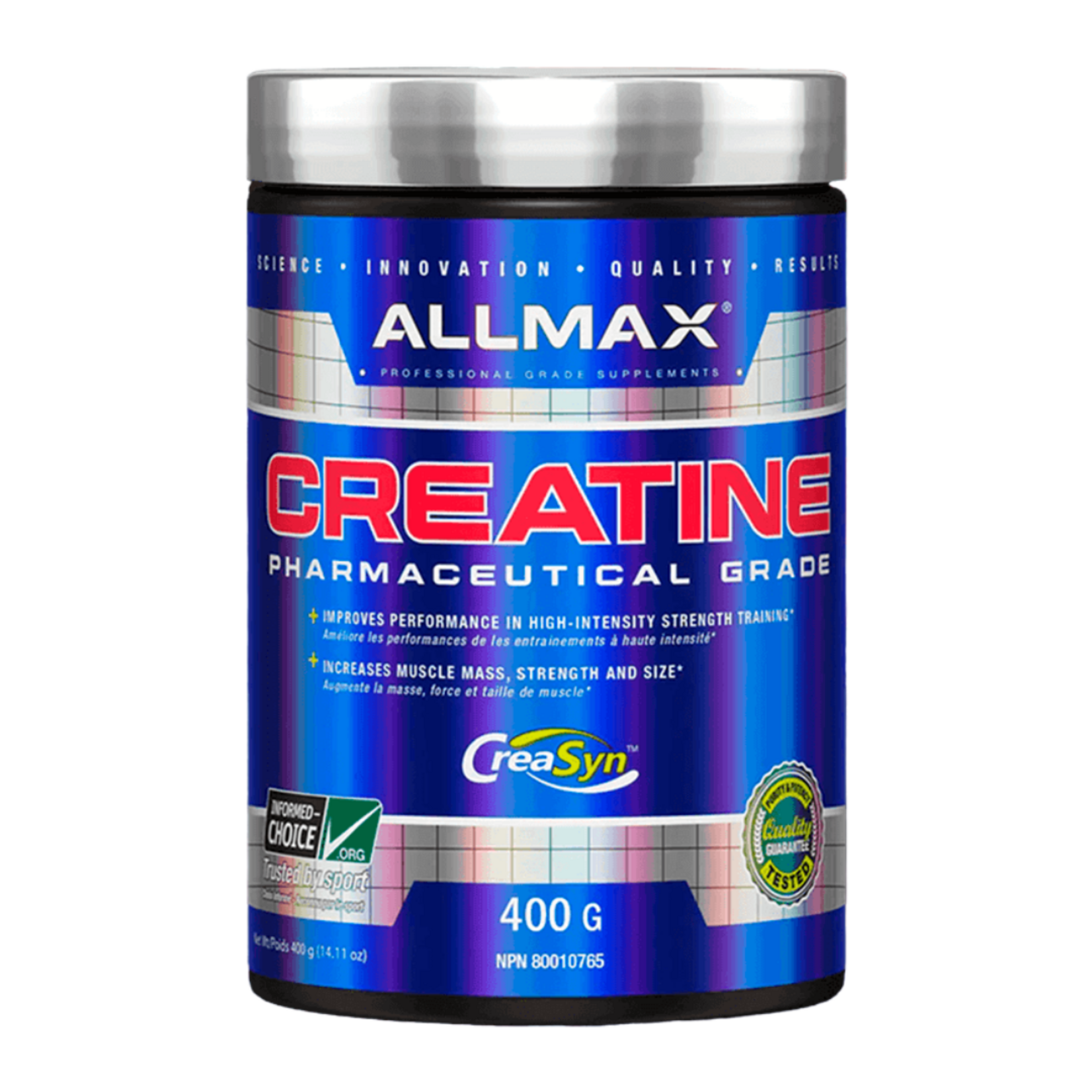ALLMAX CREATINA ALLMAX 400GR (GRUMOSA)