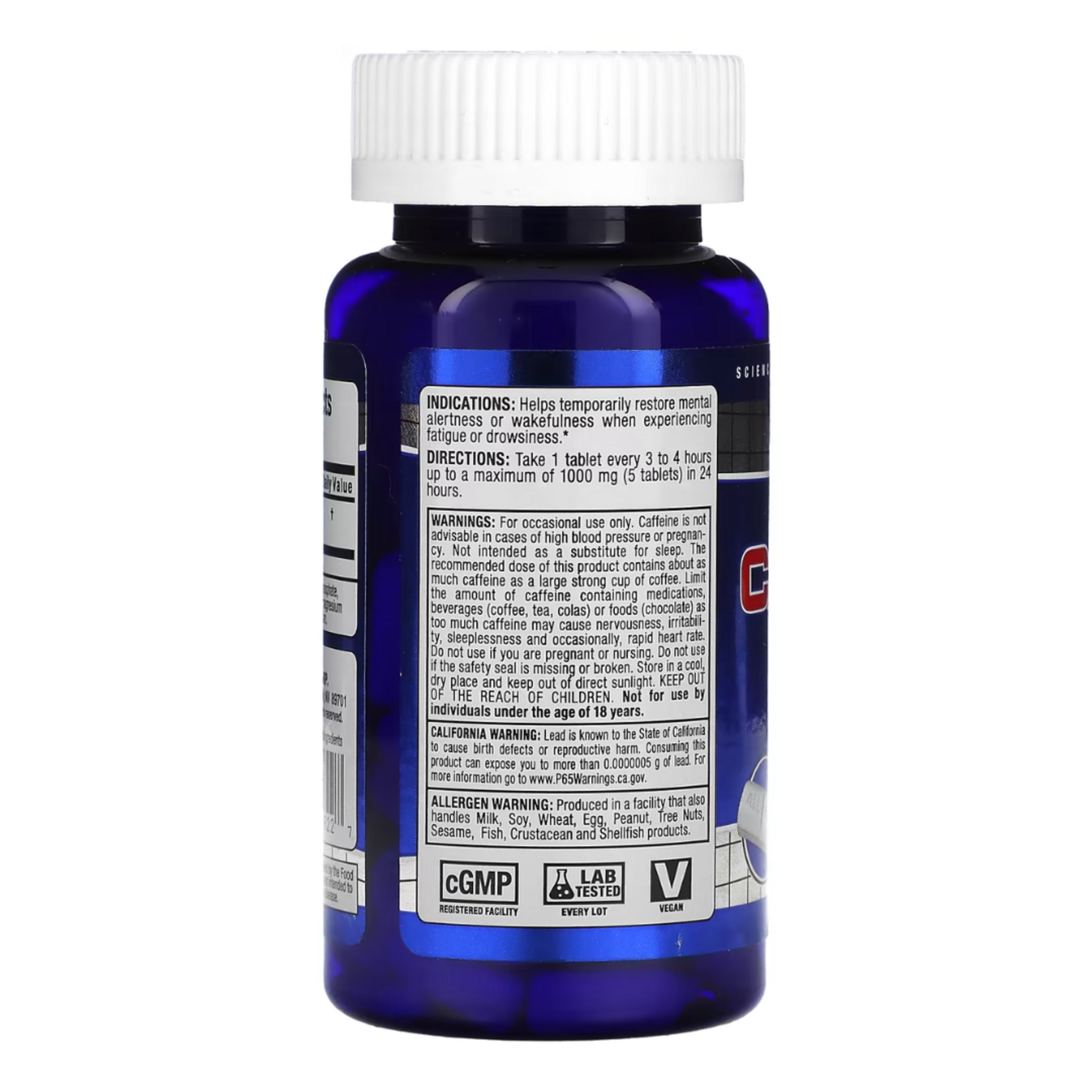 ALLMAX CAFEINA ALLMAX 100TABS