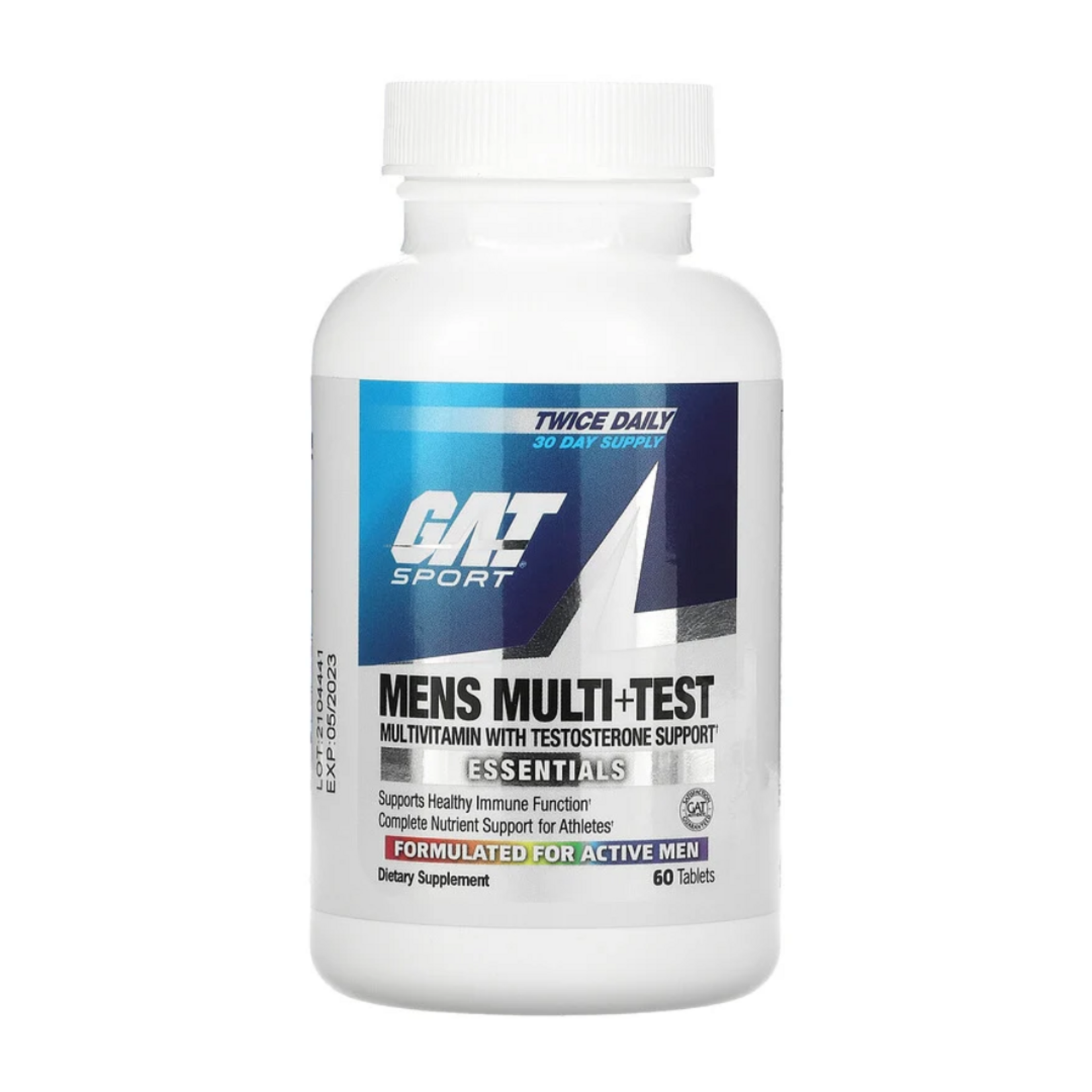GAT MENS MULTI+TEST GAT 60CAPS
