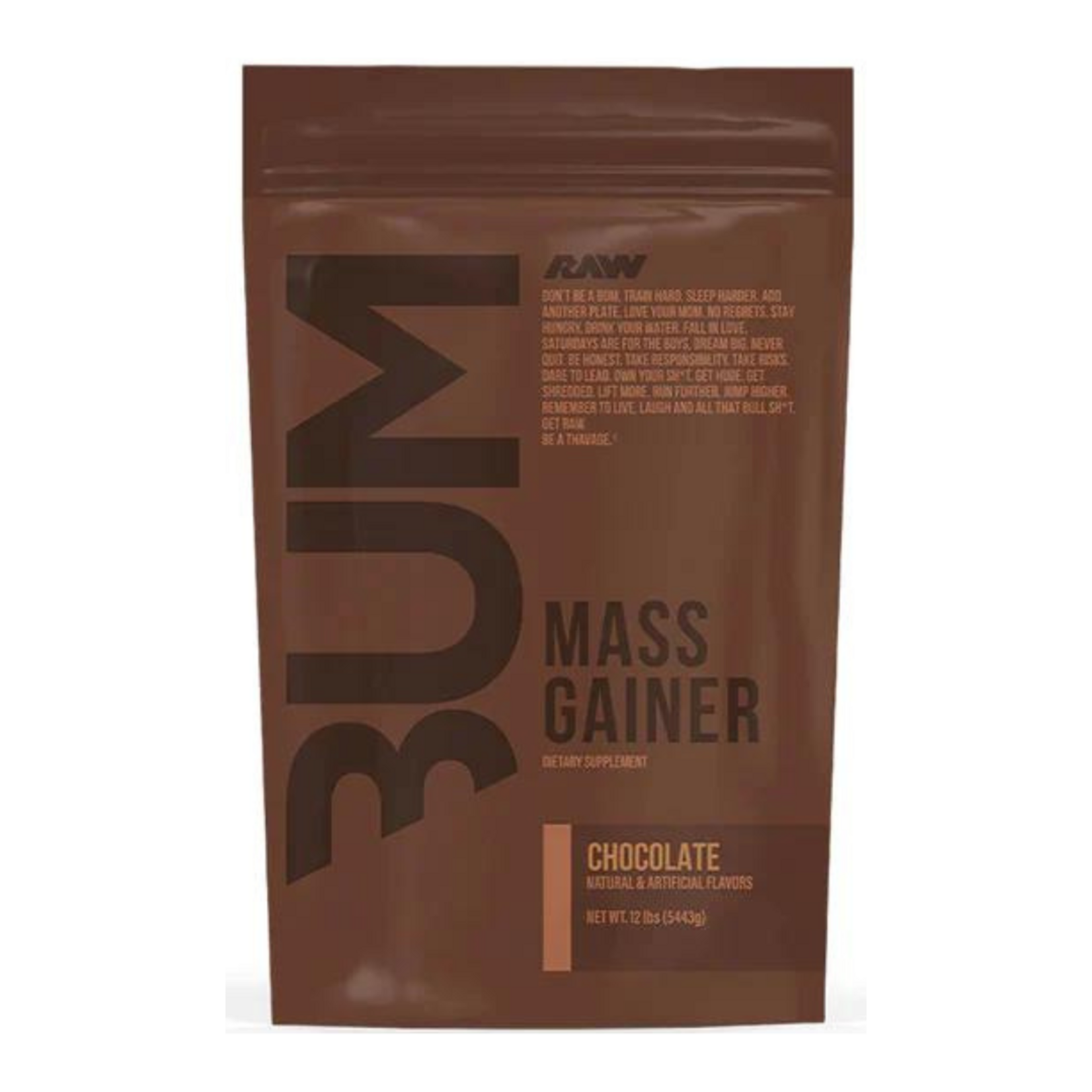 RAW CBUM MASS GAINER 12LB RAW