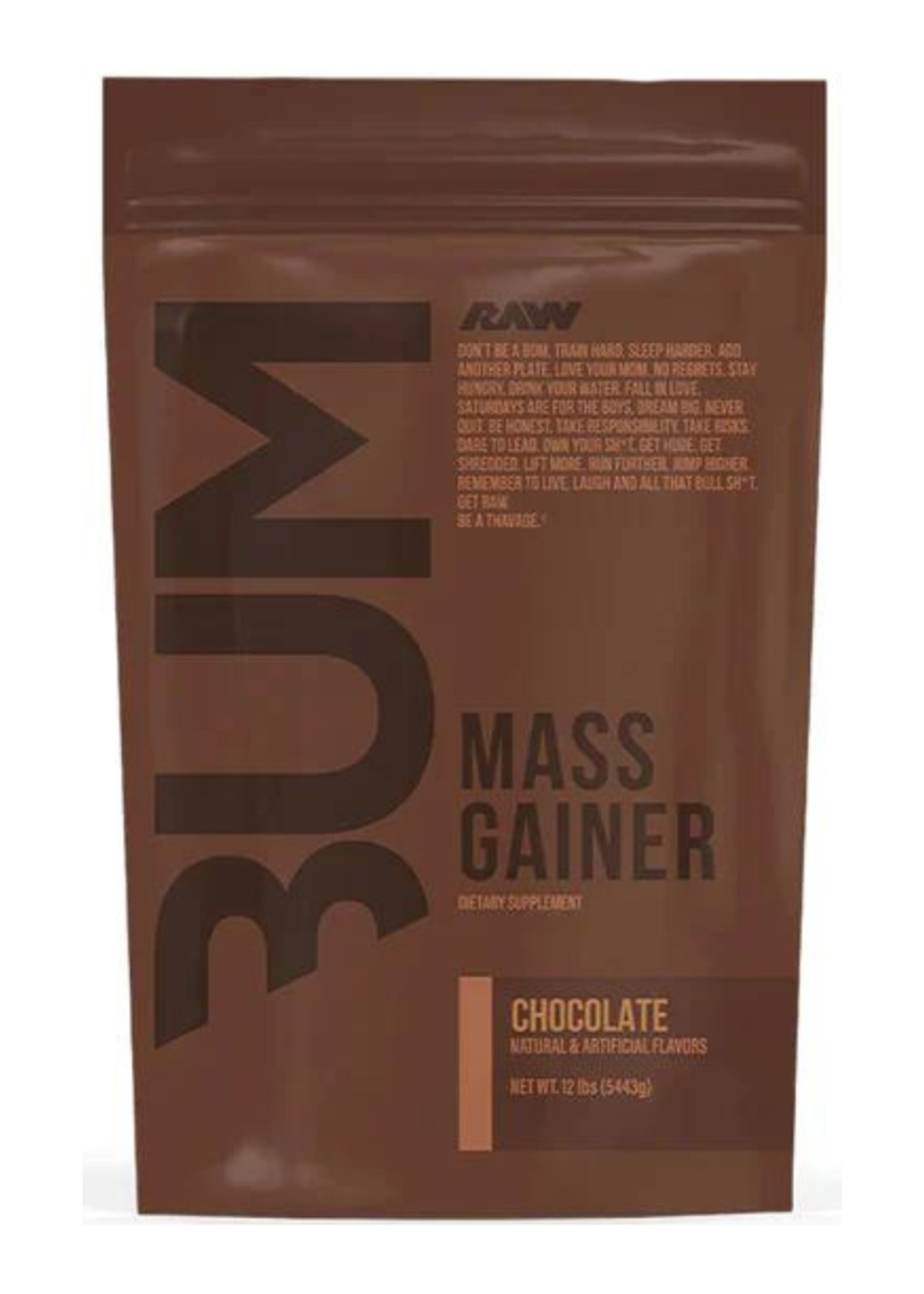 RAW CBUM MASS GAINER 12LB RAW