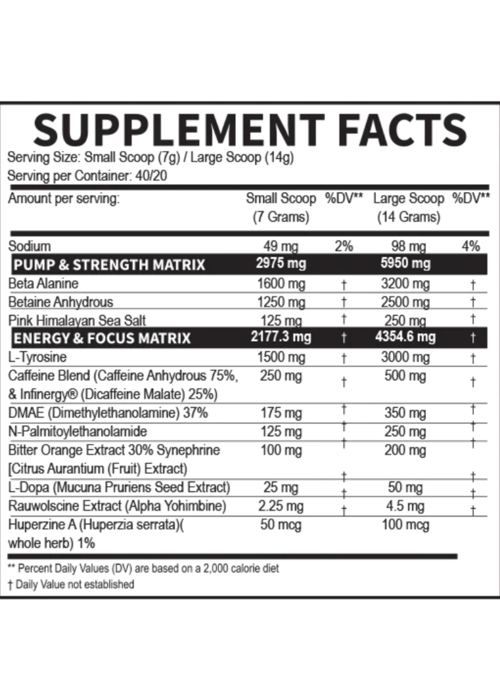 DRAGON PHARMA VENOM INF 40/20 DRAGON PHARMA