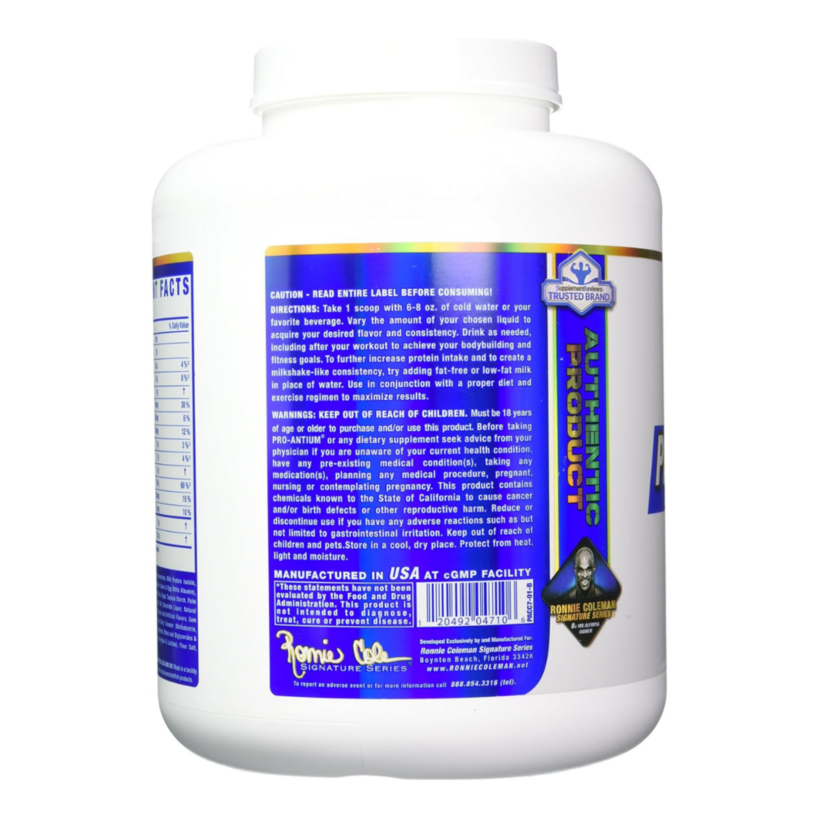 RONNIE COLEMAN PRO ANTIUM 6LB RONNIE COLEMAN