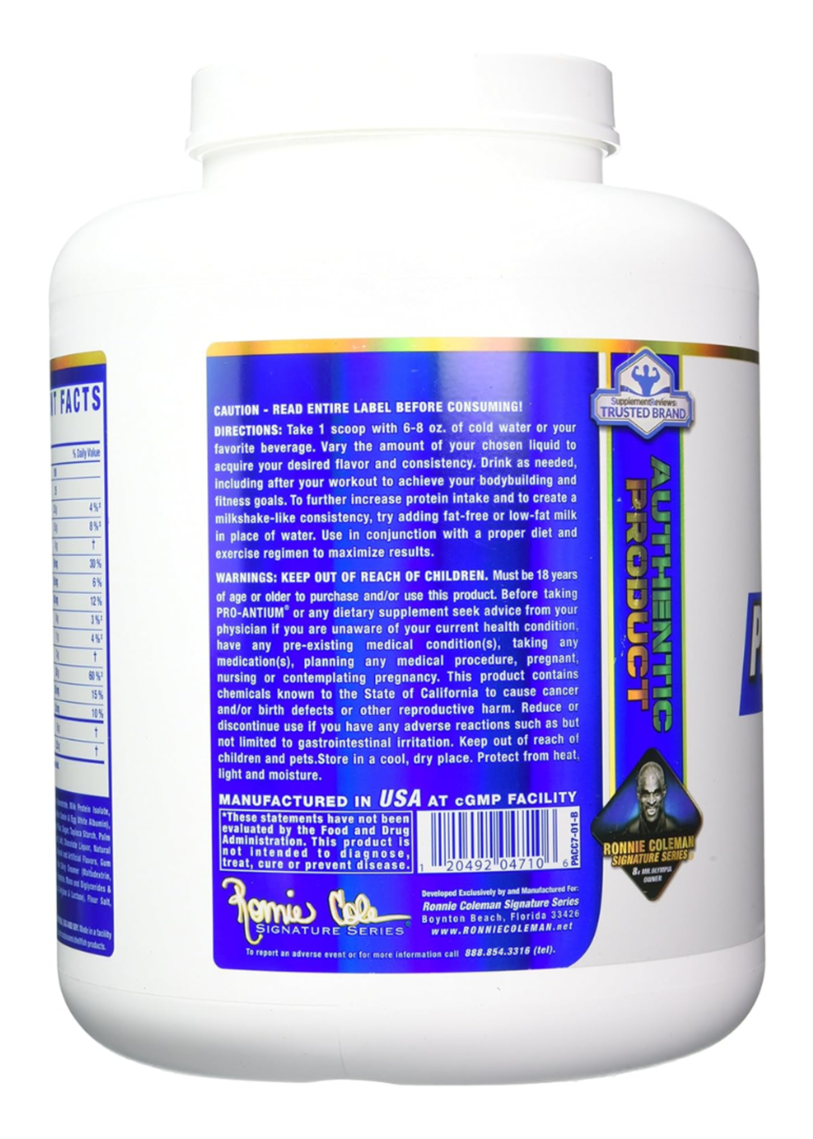 RONNIE COLEMAN PRO ANTIUM 6LB RONNIE COLEMAN