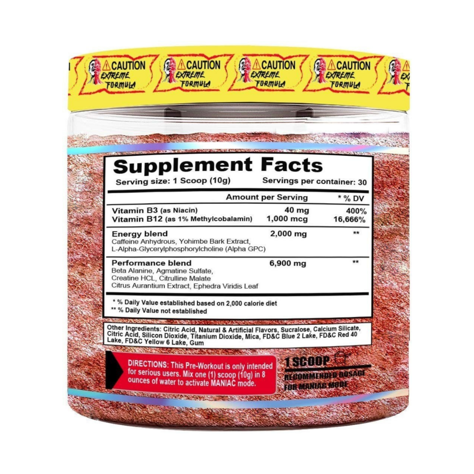 TERROR LABZ MANIAC TERROR LABZ 30SV