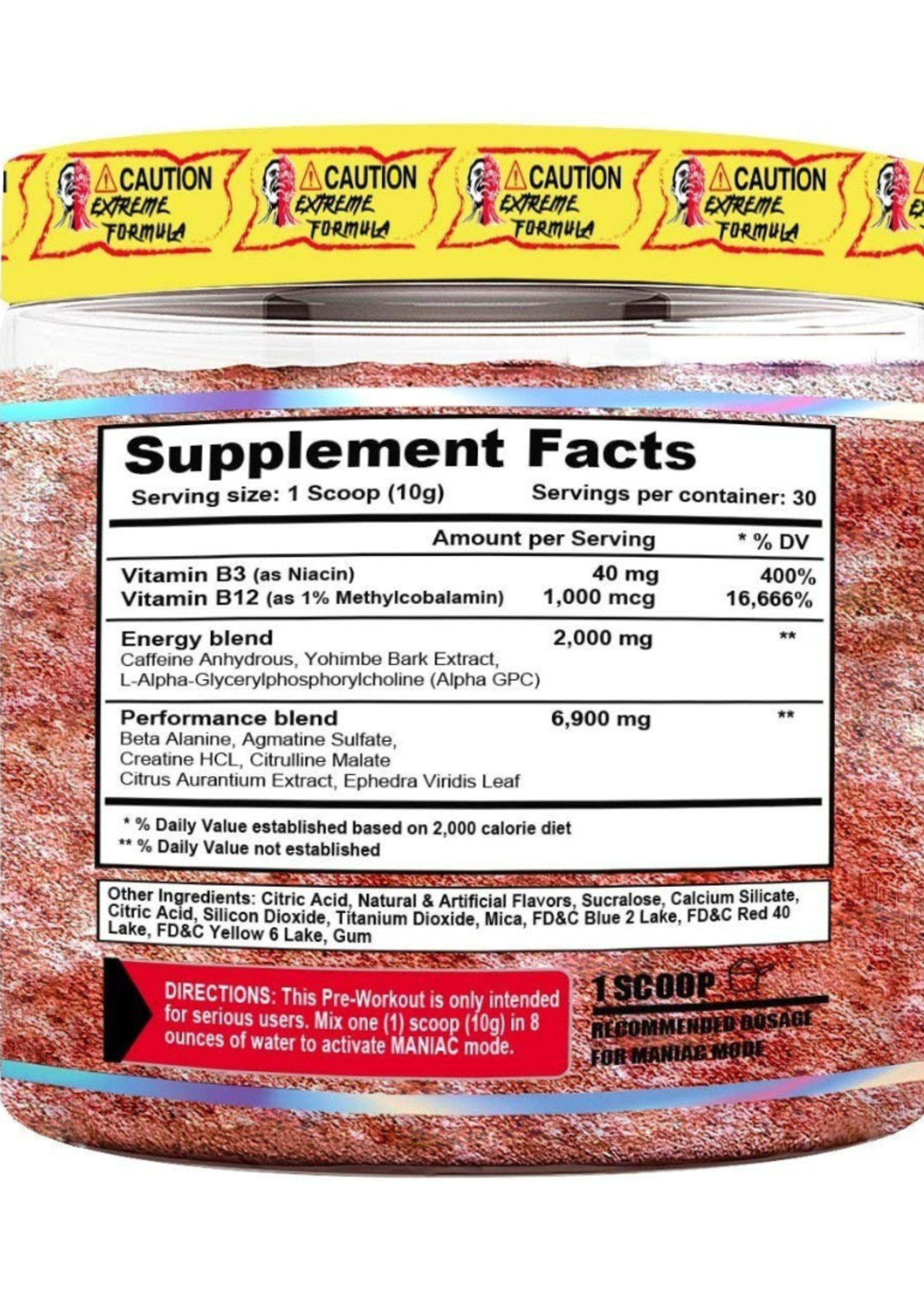 TERROR LABZ MANIAC TERROR LABZ 30SV