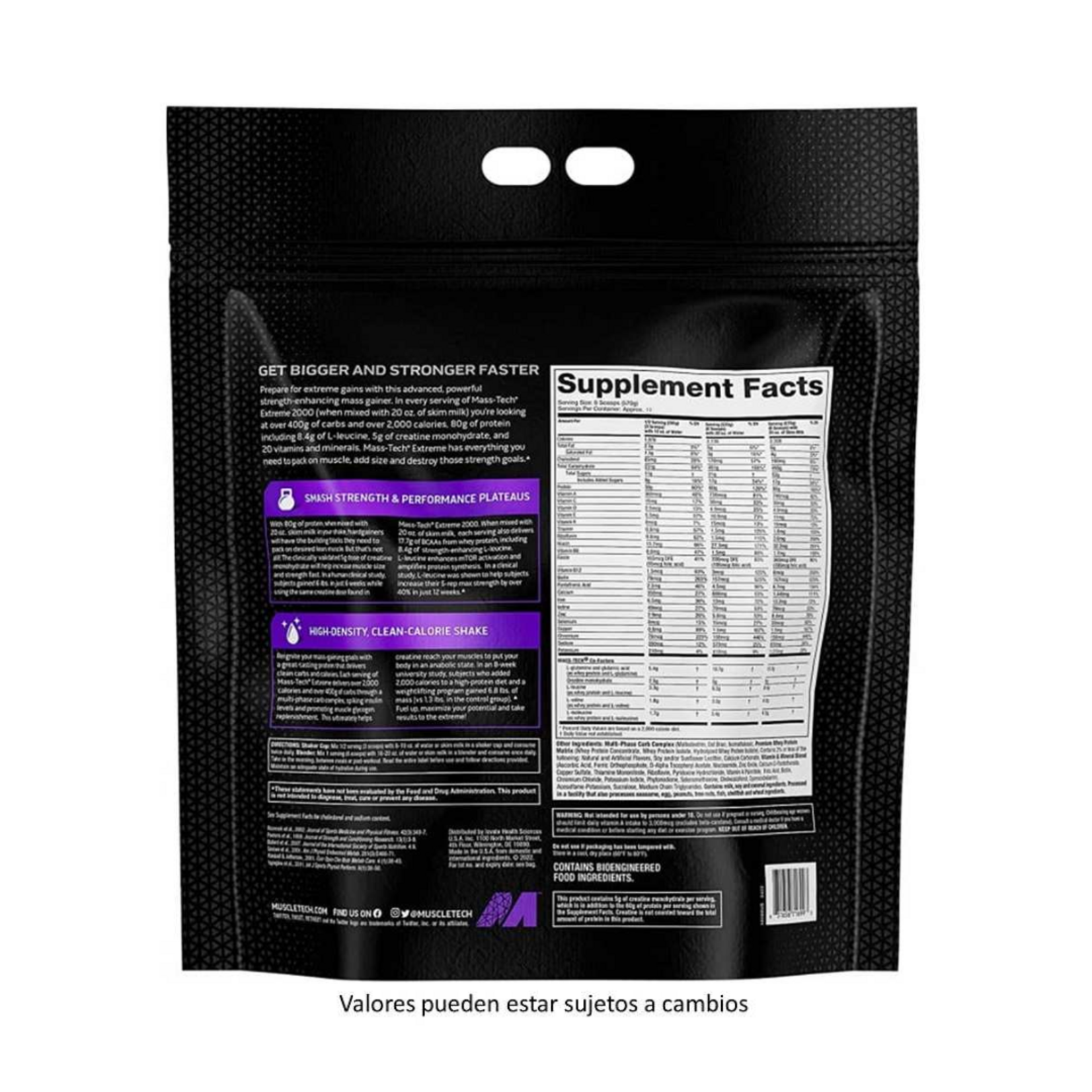 MUSCLE TECH MAS TECH EXTRM 12LB