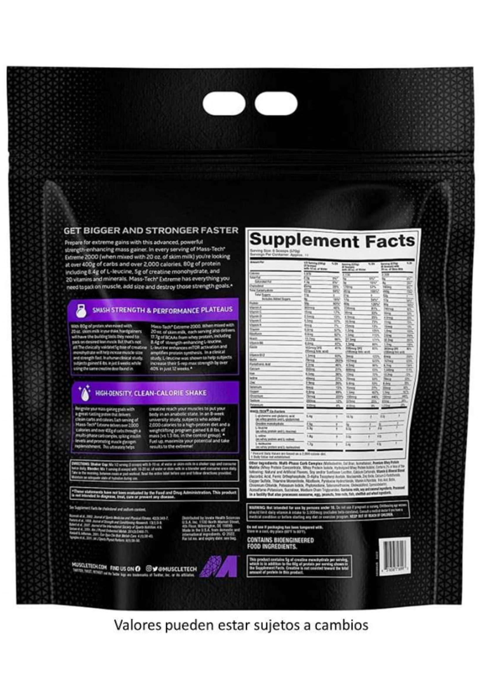 MUSCLE TECH MAS TECH EXTRM 12LB