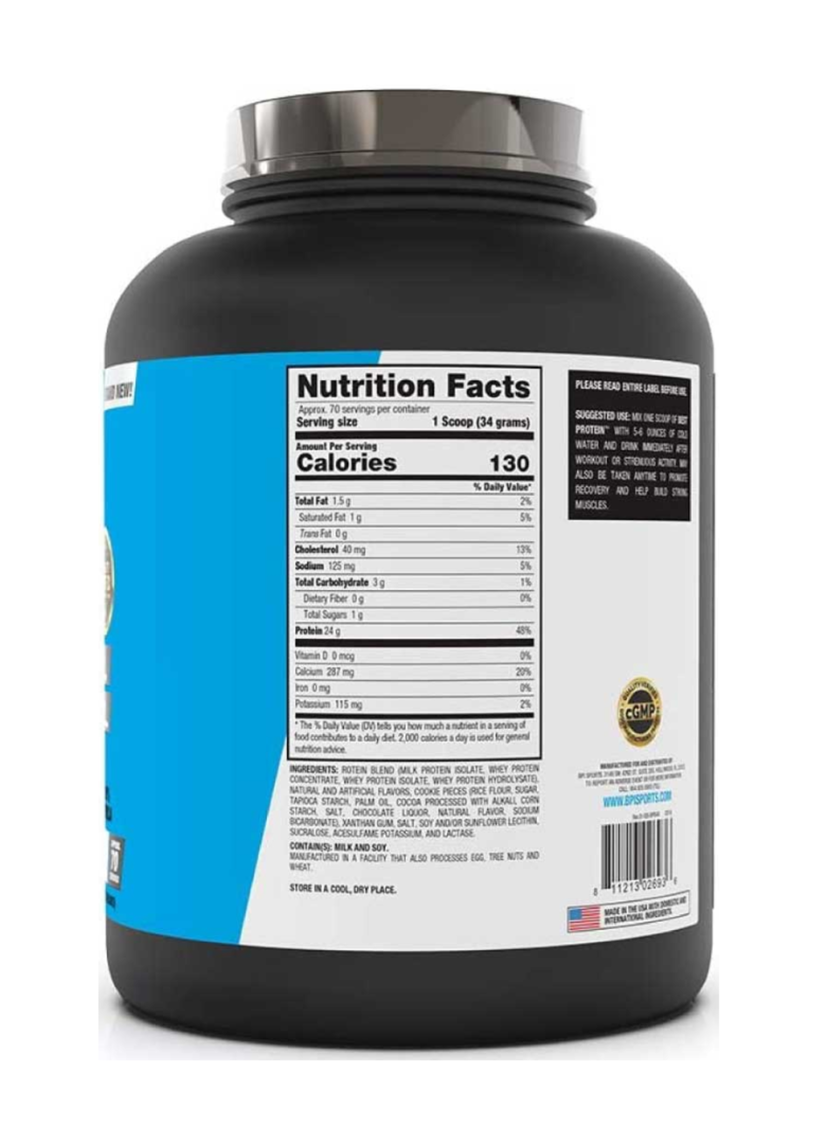 BPI SPORTS BEST PROTEIN 5LB BPI