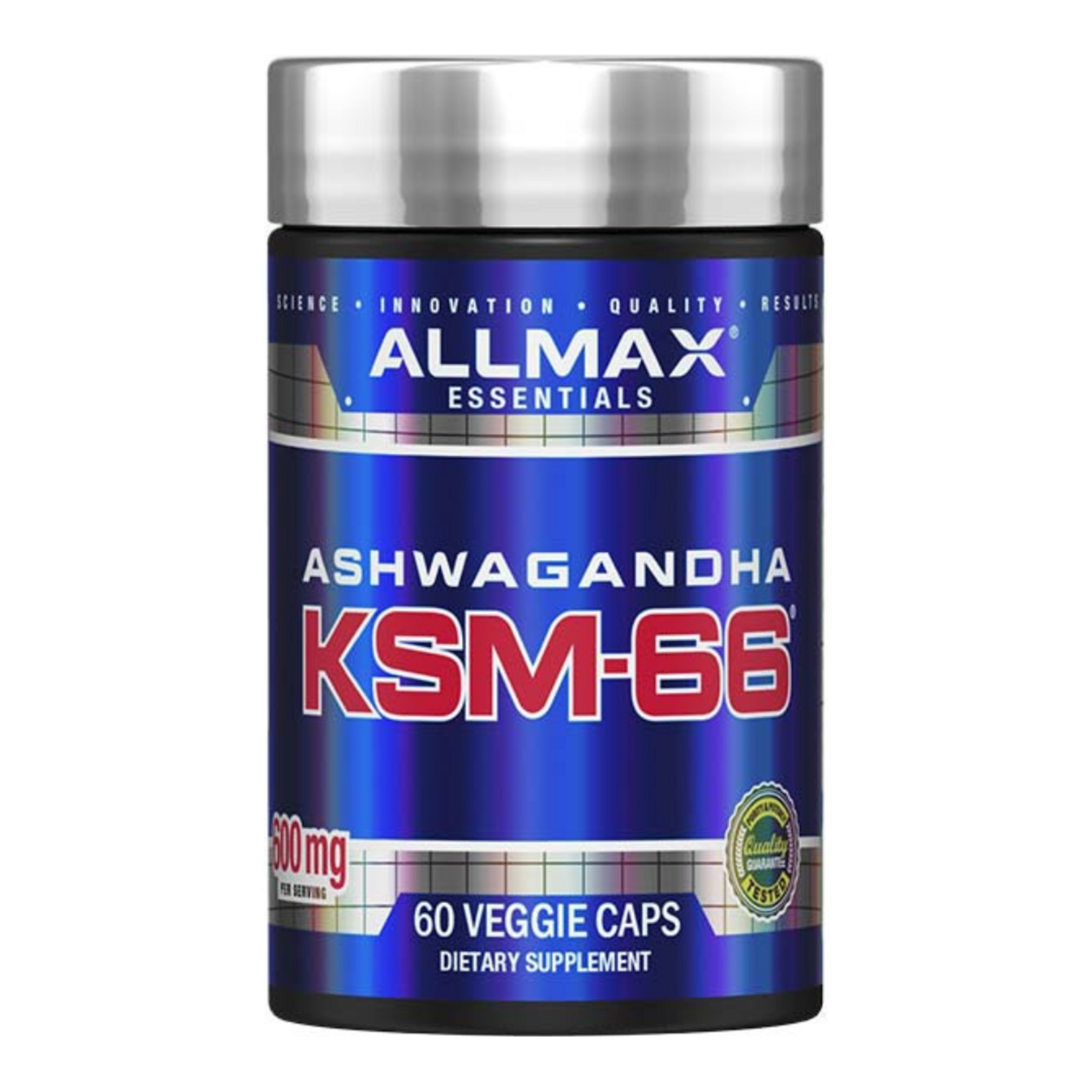 ALLMAX ASHWAGANDHA KSM66 ALLMAX 60CT