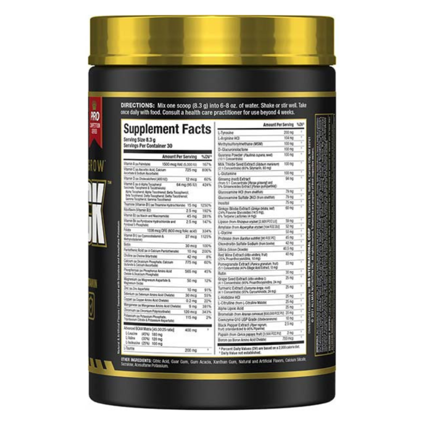 ALLMAX VITASTACK POWDER ALLMAX 30SV