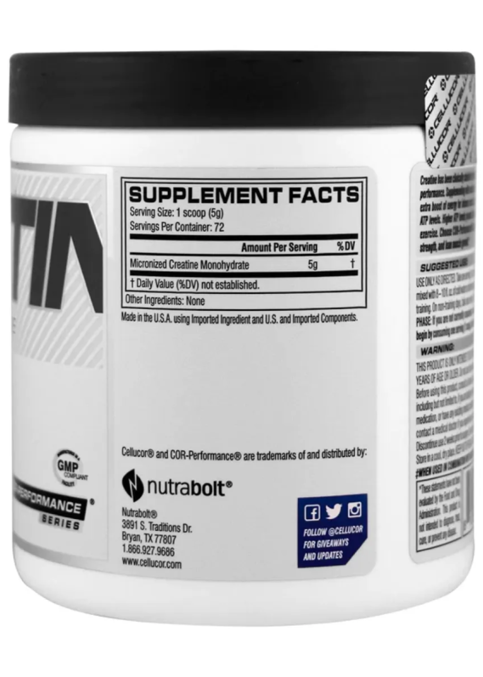 CELLUCOR CREATINA CELLUCOR 360GR