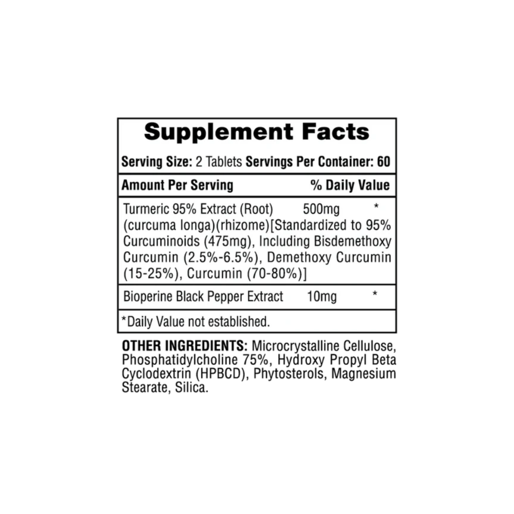 HI TECH TURMERIC 95 HI TECH  120TABS