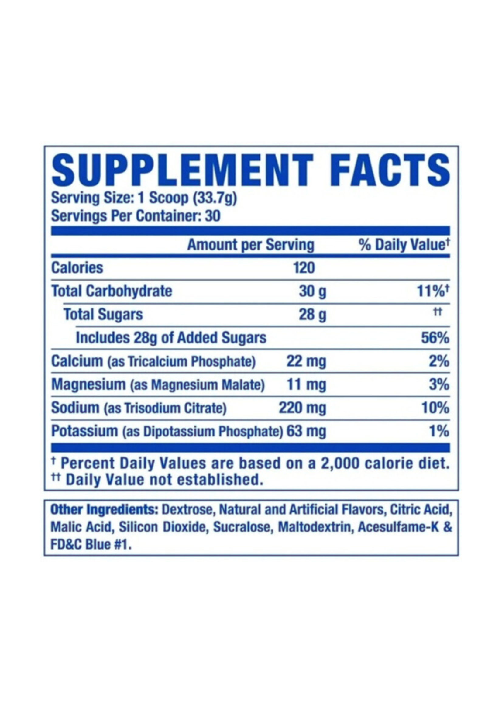 RONNIE COLEMAN KING CARB XS 30SV RONNIE COLEMAN