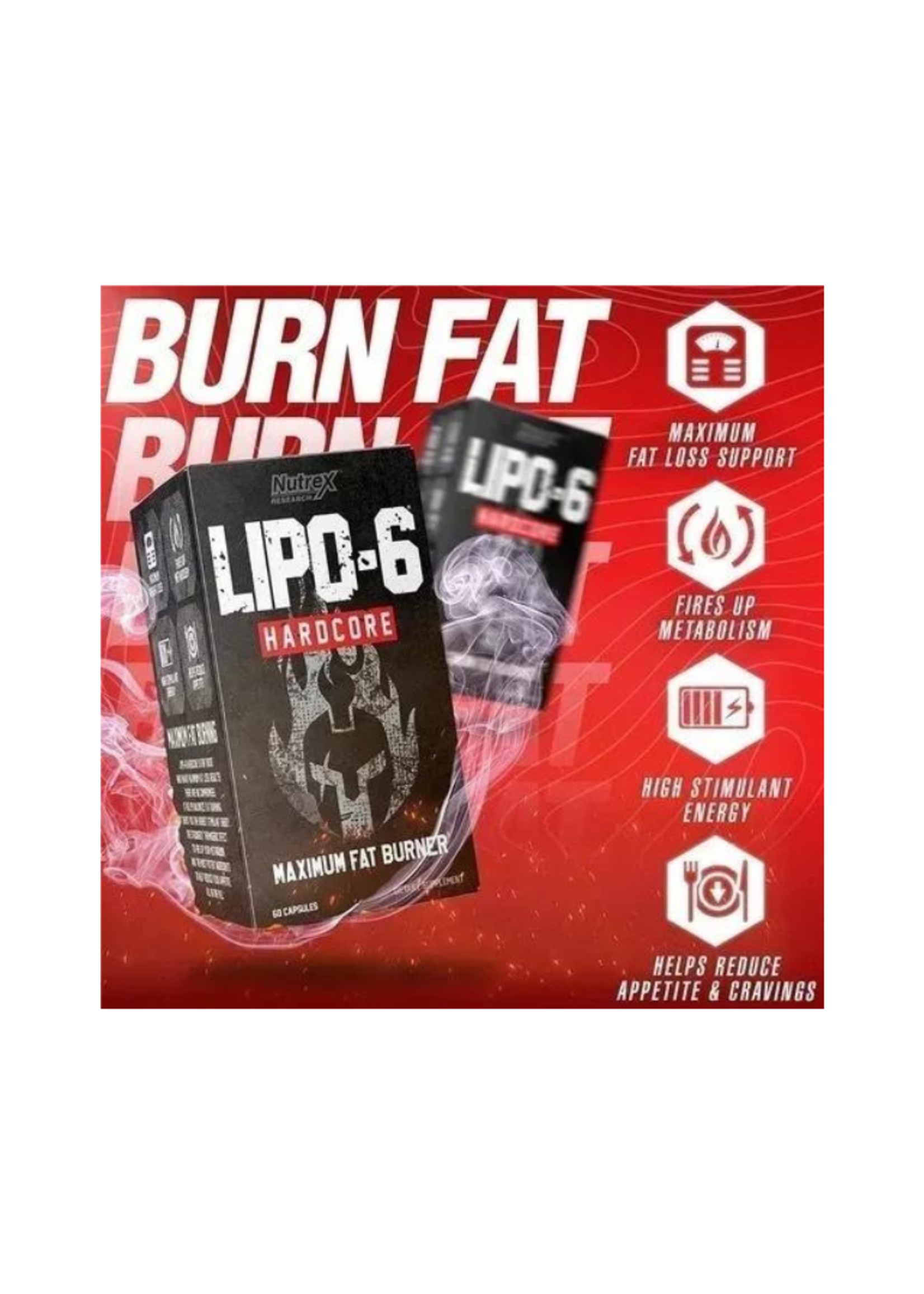 NUTREX LIPO 6 HARDCORE 60CAPS NUTREX
