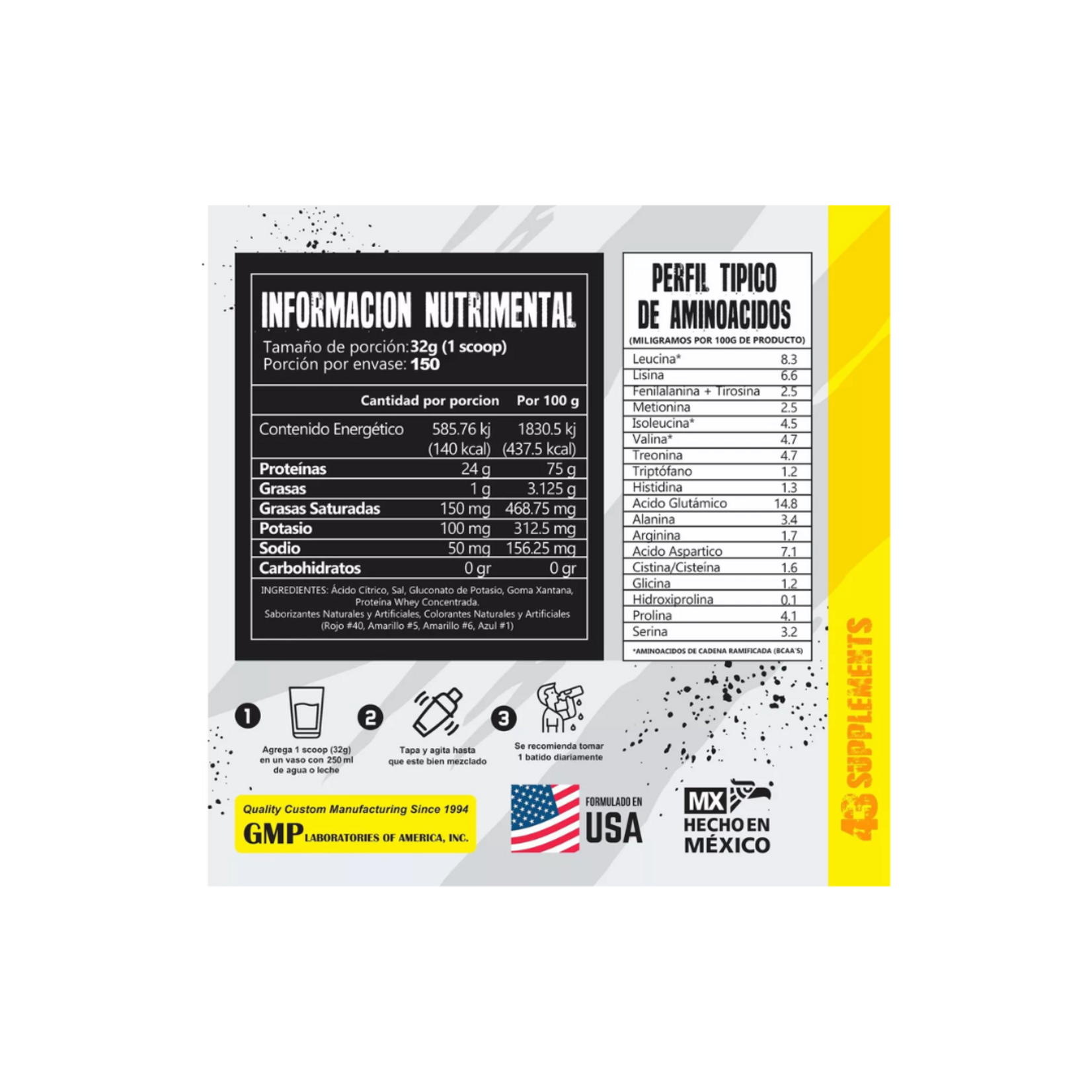 43 SUPPLEMENTS ZERO HIDRO 130SV 5KG 43 SUPS MULTISABOR