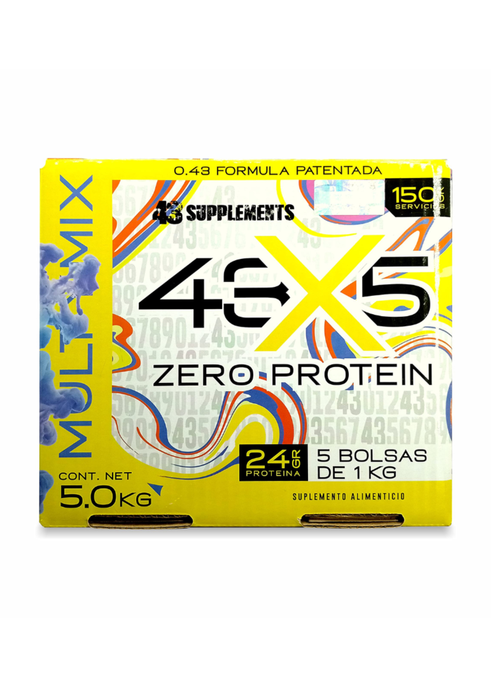 43 SUPPLEMENTS ZERO HIDRO 130SV 5KG 43 SUPS MULTISABOR