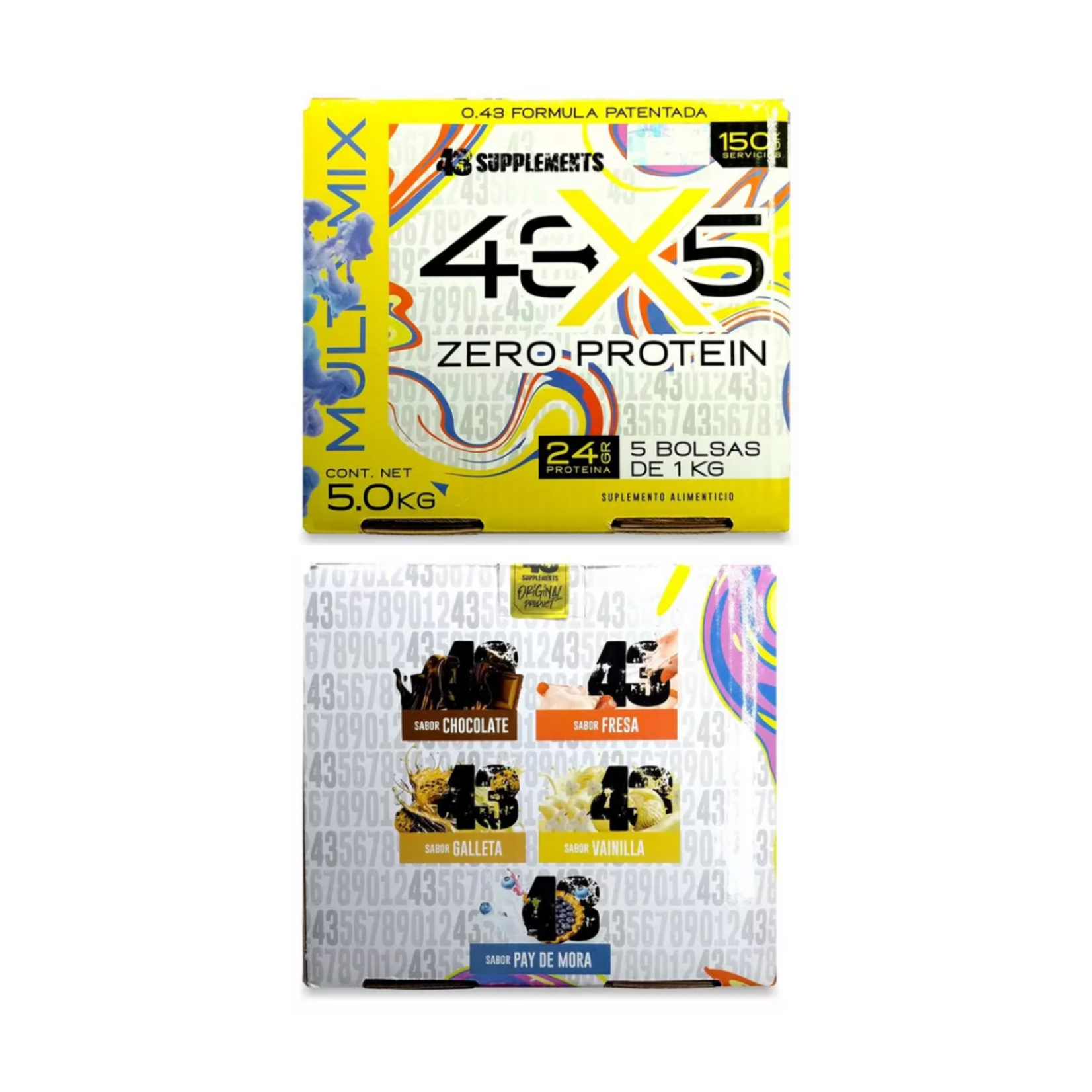 43 SUPPLEMENTS ZERO HIDRO 130SV 5KG 43 SUPS MULTISABOR
