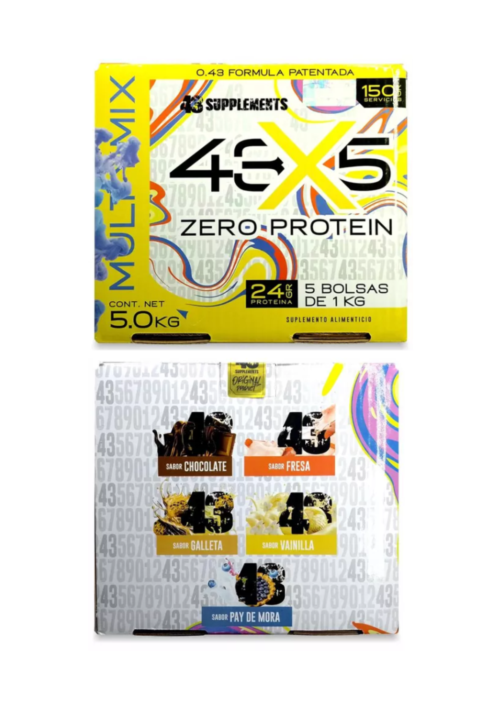 43 SUPPLEMENTS ZERO HIDRO 130SV 5KG 43 SUPS MULTISABOR