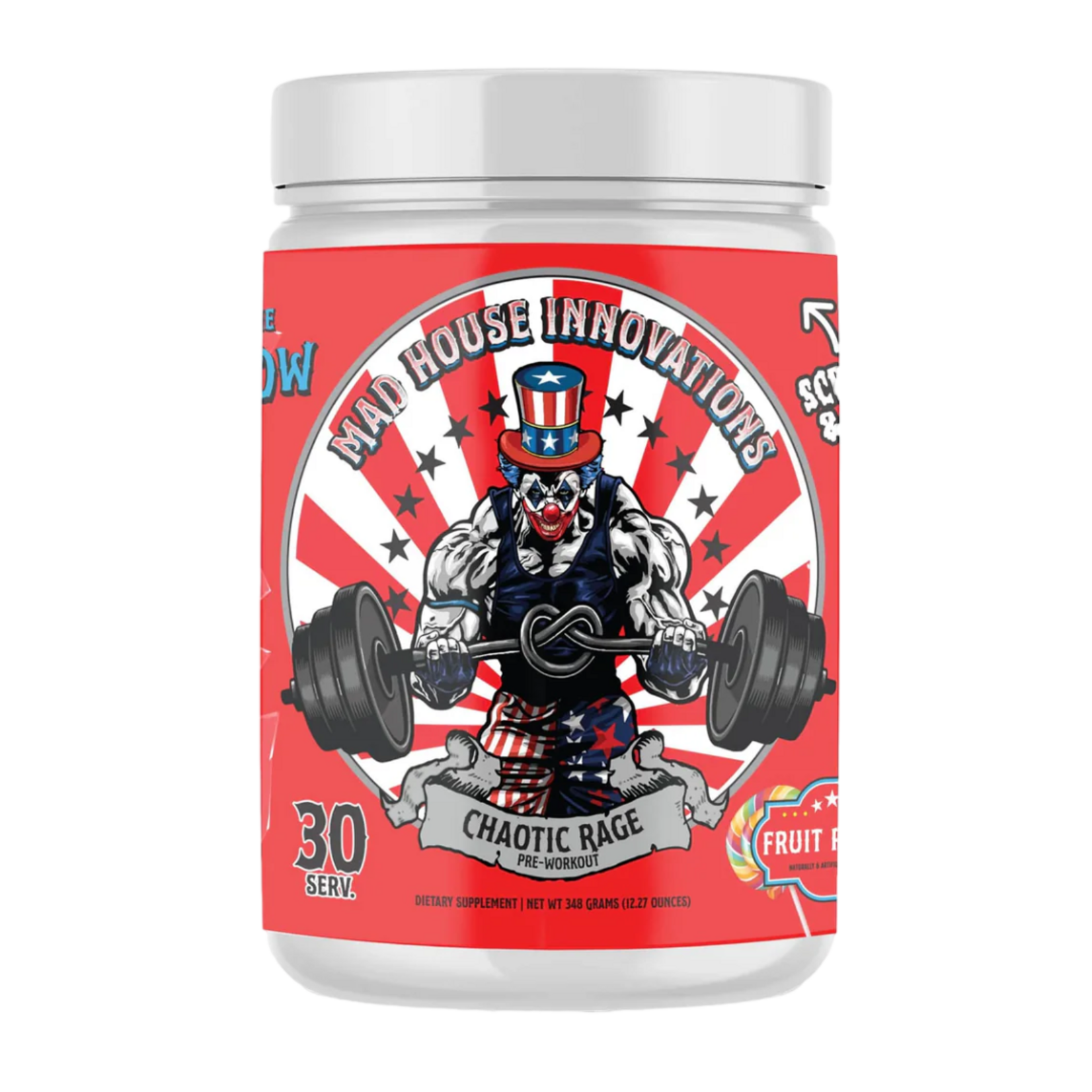 MAD HOUSE INNOVATIONS CHAOTIC RGE PRE-WORKOUT 30SV