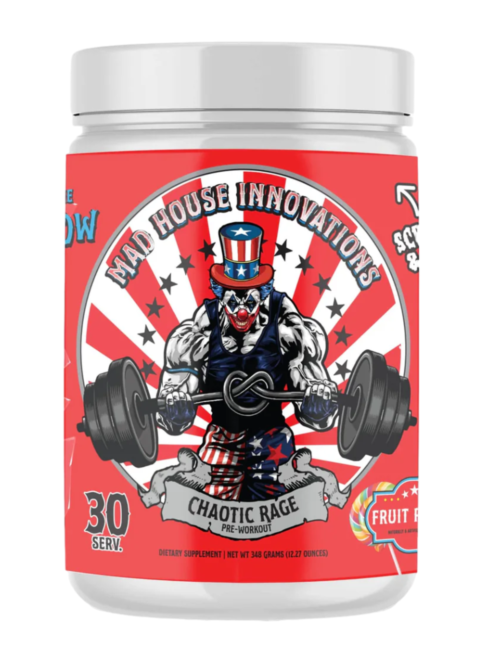 MAD HOUSE INNOVATIONS CHAOTIC RGE PRE-WORKOUT 30SV