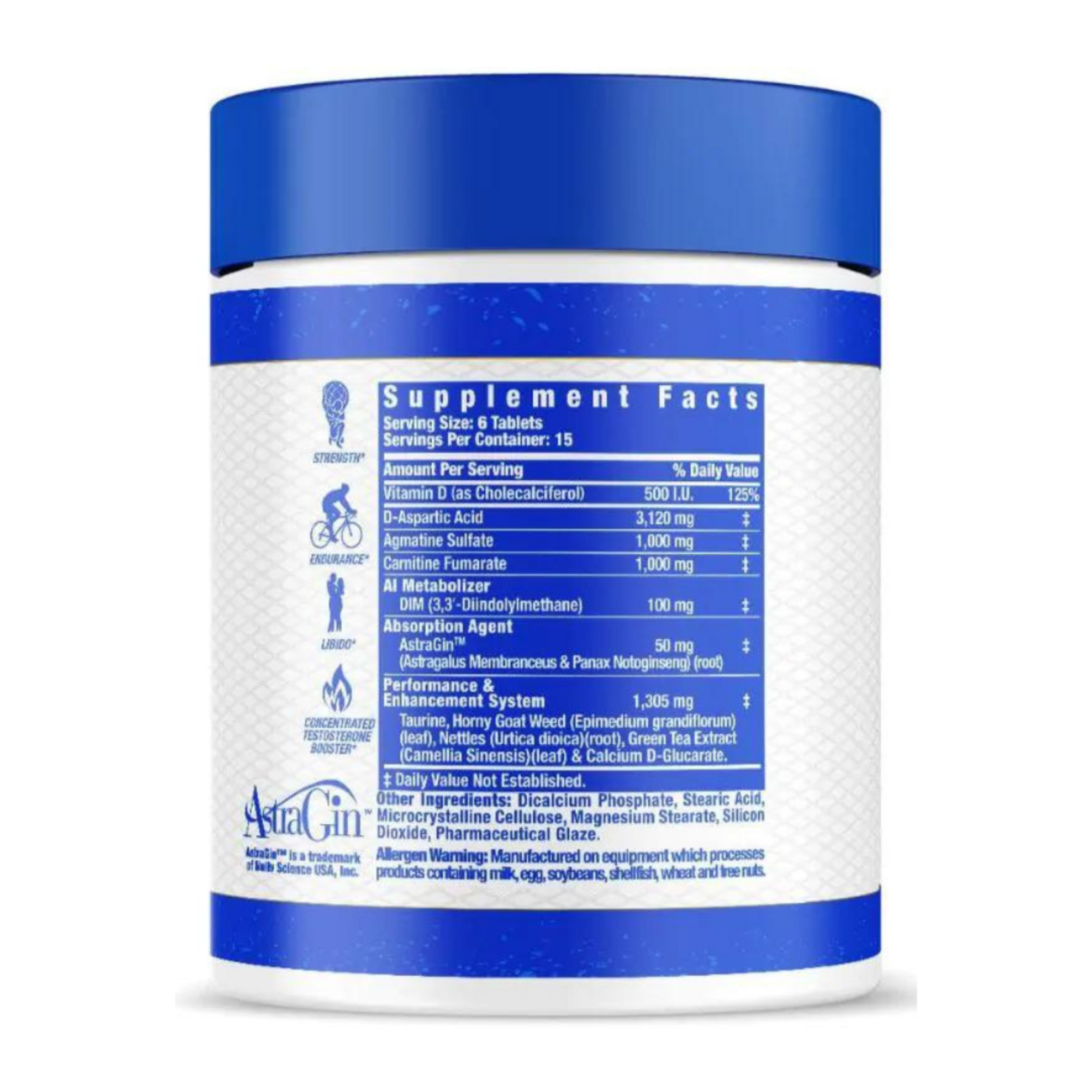 RONNIE COLEMAN KING TEST 8X RONNIE COLEMAN 90TABS