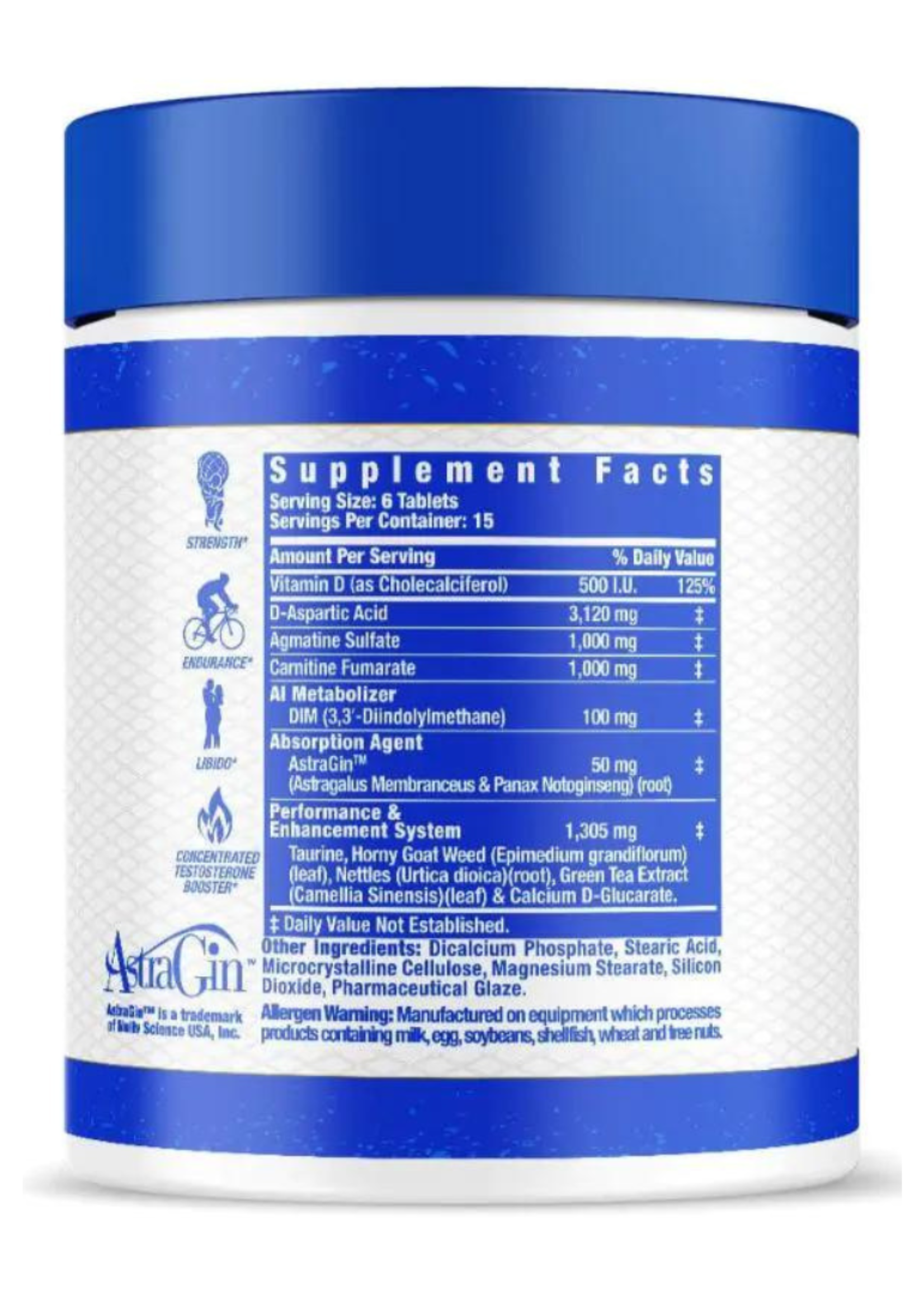 RONNIE COLEMAN KING TEST 8X RONNIE COLEMAN 90TABS