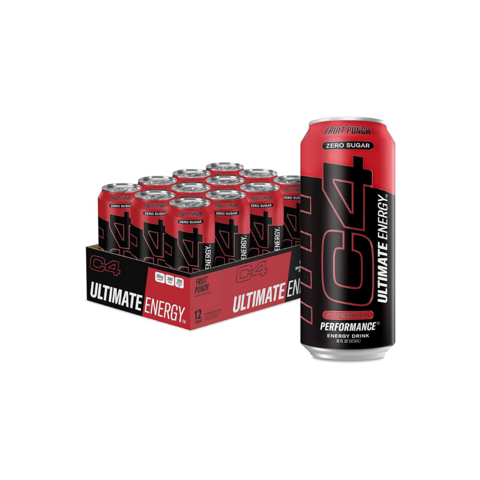 CELLUCOR C4 12 PACK ULTIMATE 16OZ CRB