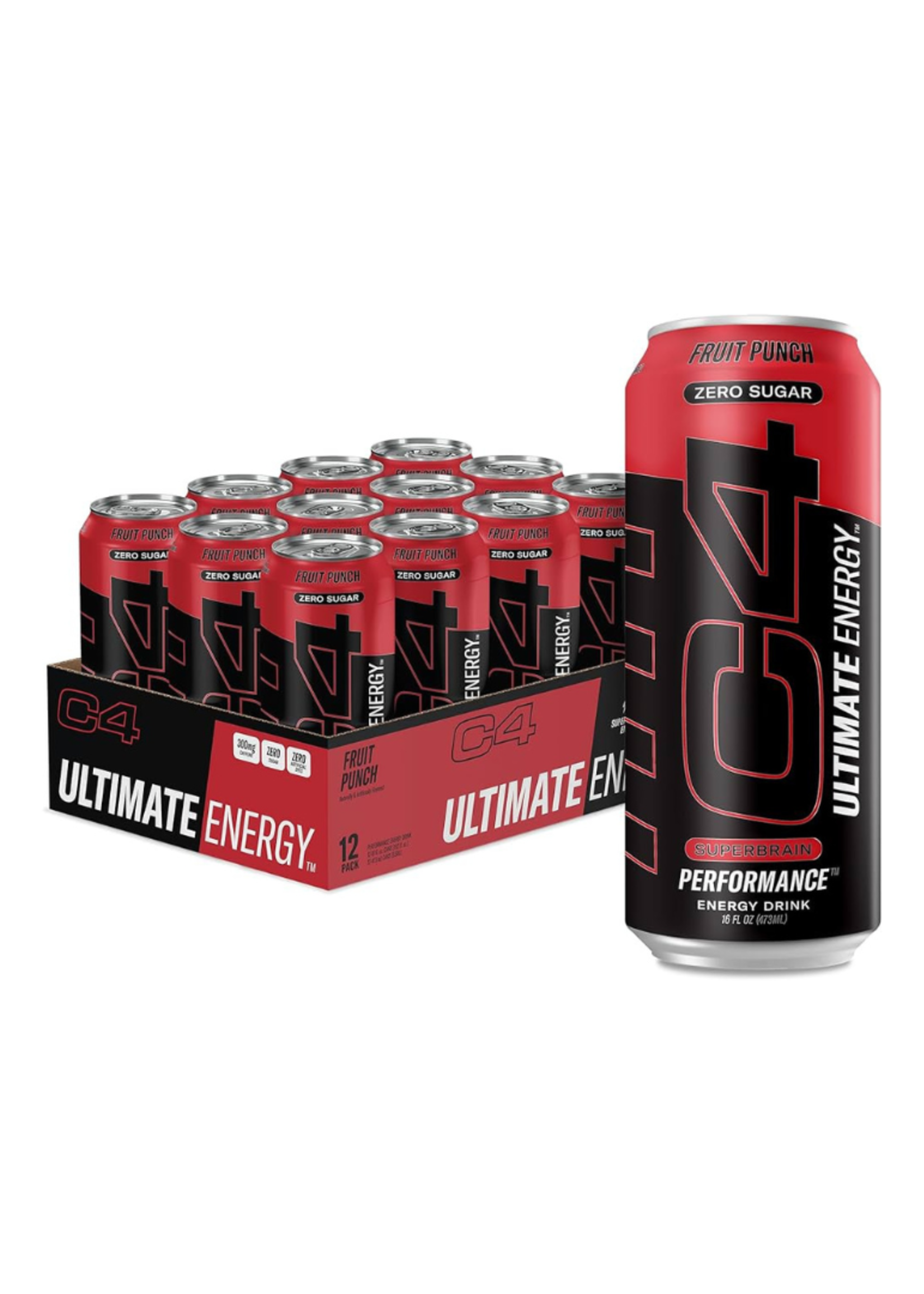 CELLUCOR C4 12 PACK ULTIMATE 16OZ CRB