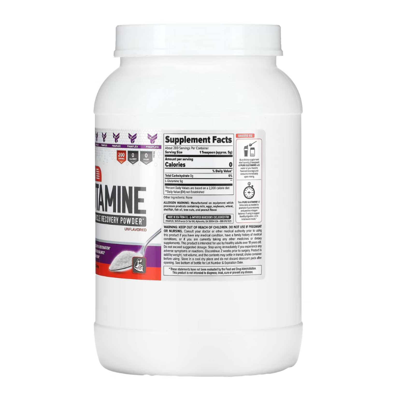 FINAFLEX GLUTAMINA FINAFLEX 200SV 1KG