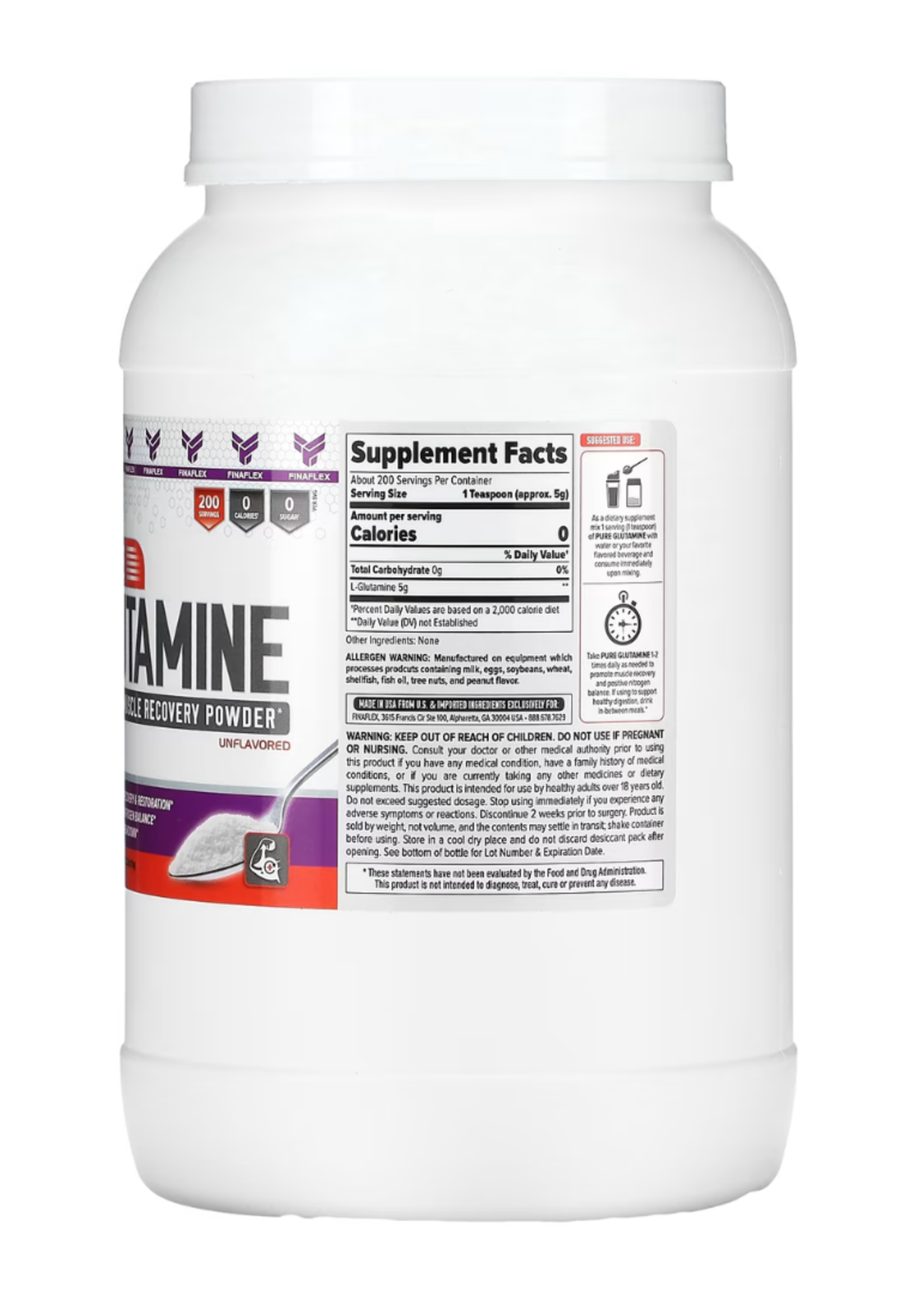 FINAFLEX GLUTAMINA FINAFLEX 200SV 1KG