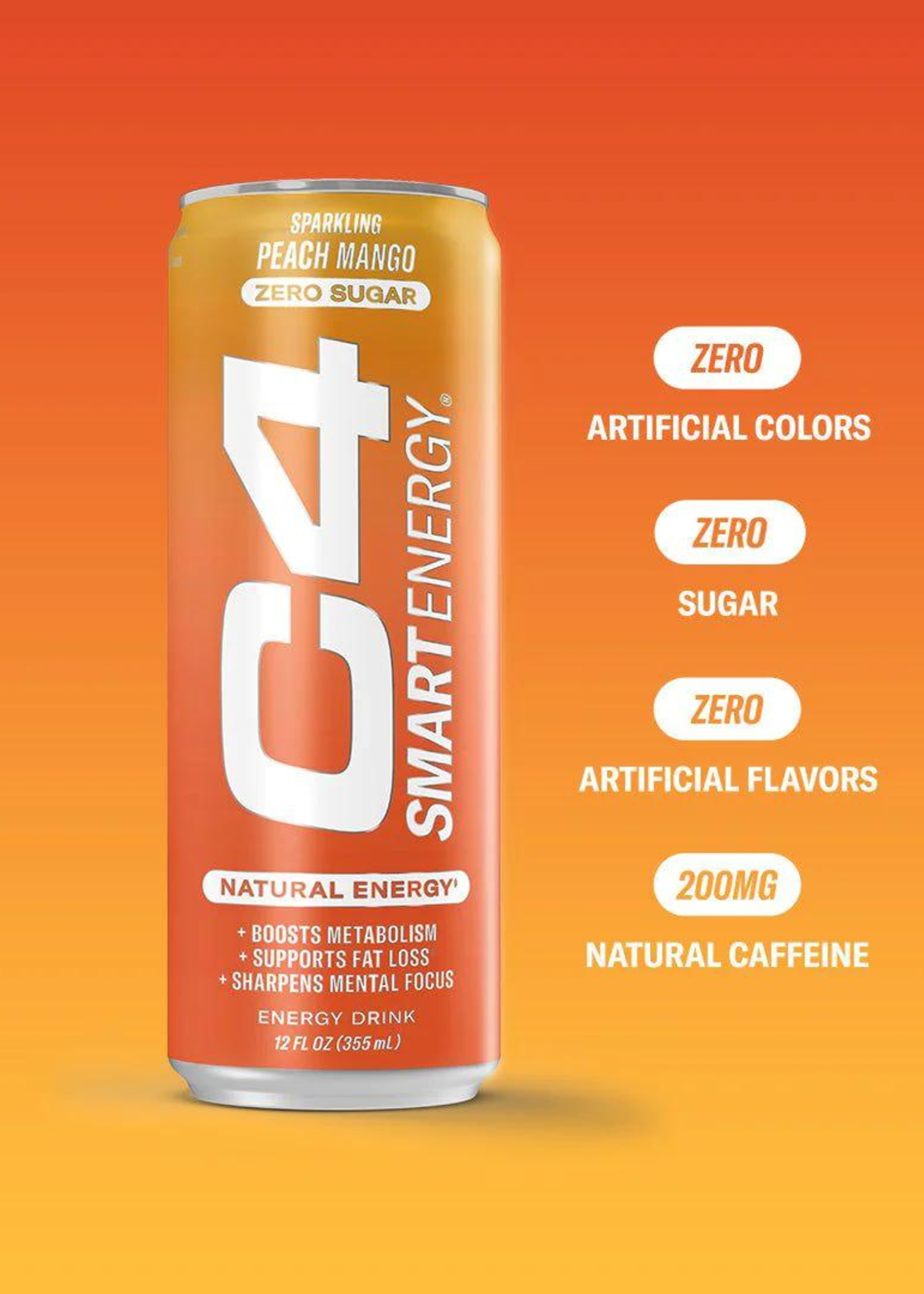 CELLUCOR C4 SMART ENERGY CRB 12OZ 12PACK