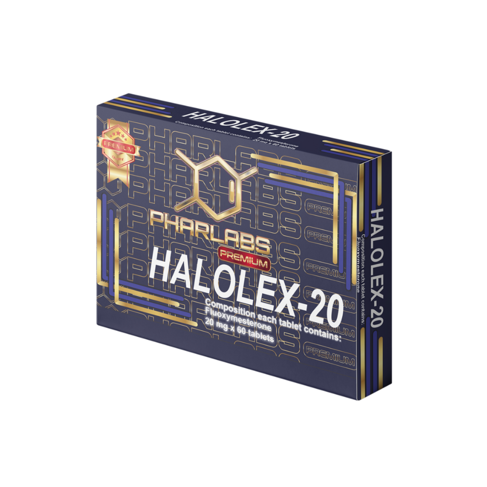 PHAR LABS PREMIUM HALOLEX 20(FLUOXYMESTERONA) PHAR LABS PREMIUM 20MG 60TABS