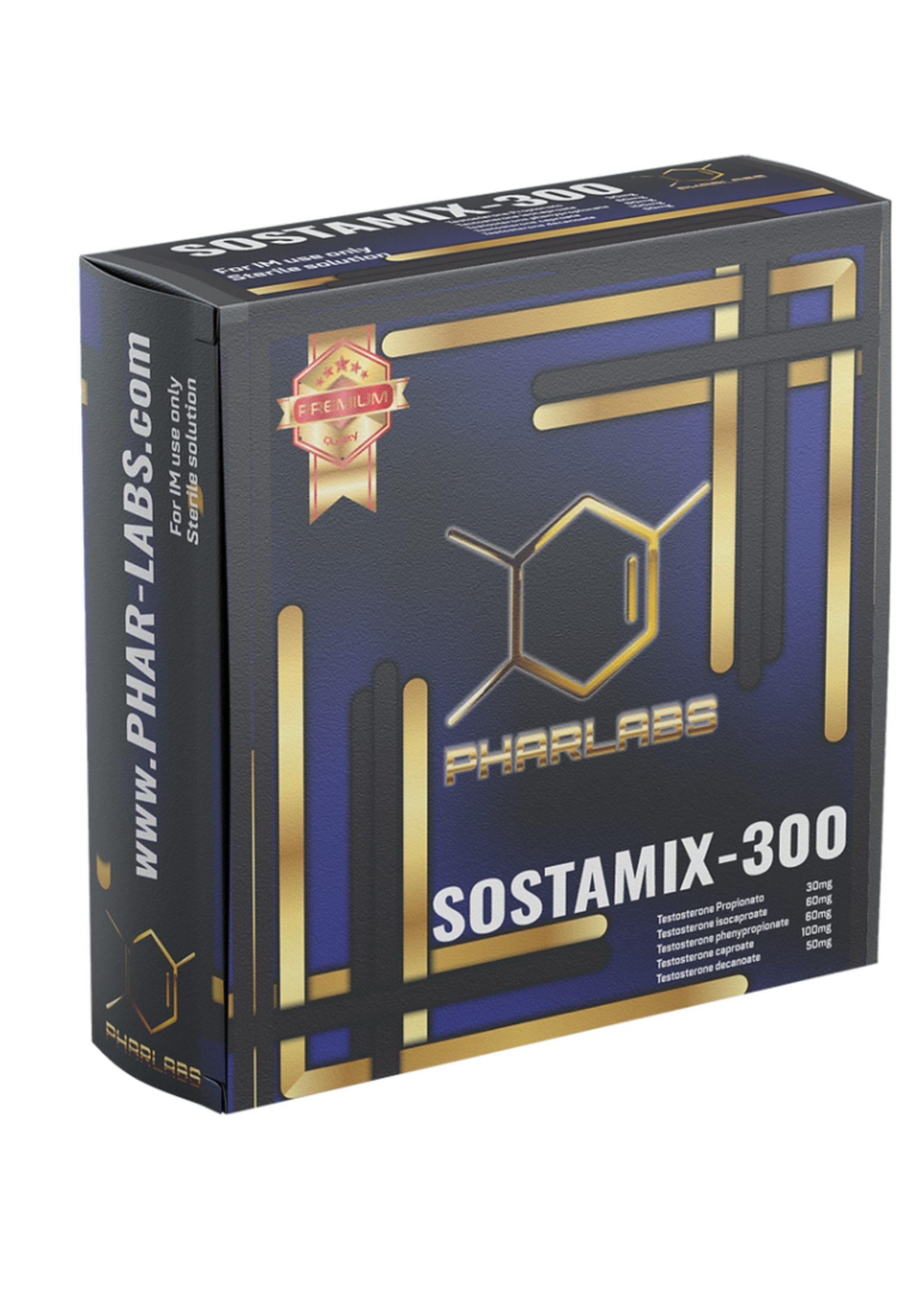 PHAR LABS PREMIUM SOSTAMIX 300(SOSTENON) PHAR LABS PREMIUM 300MG 10ML