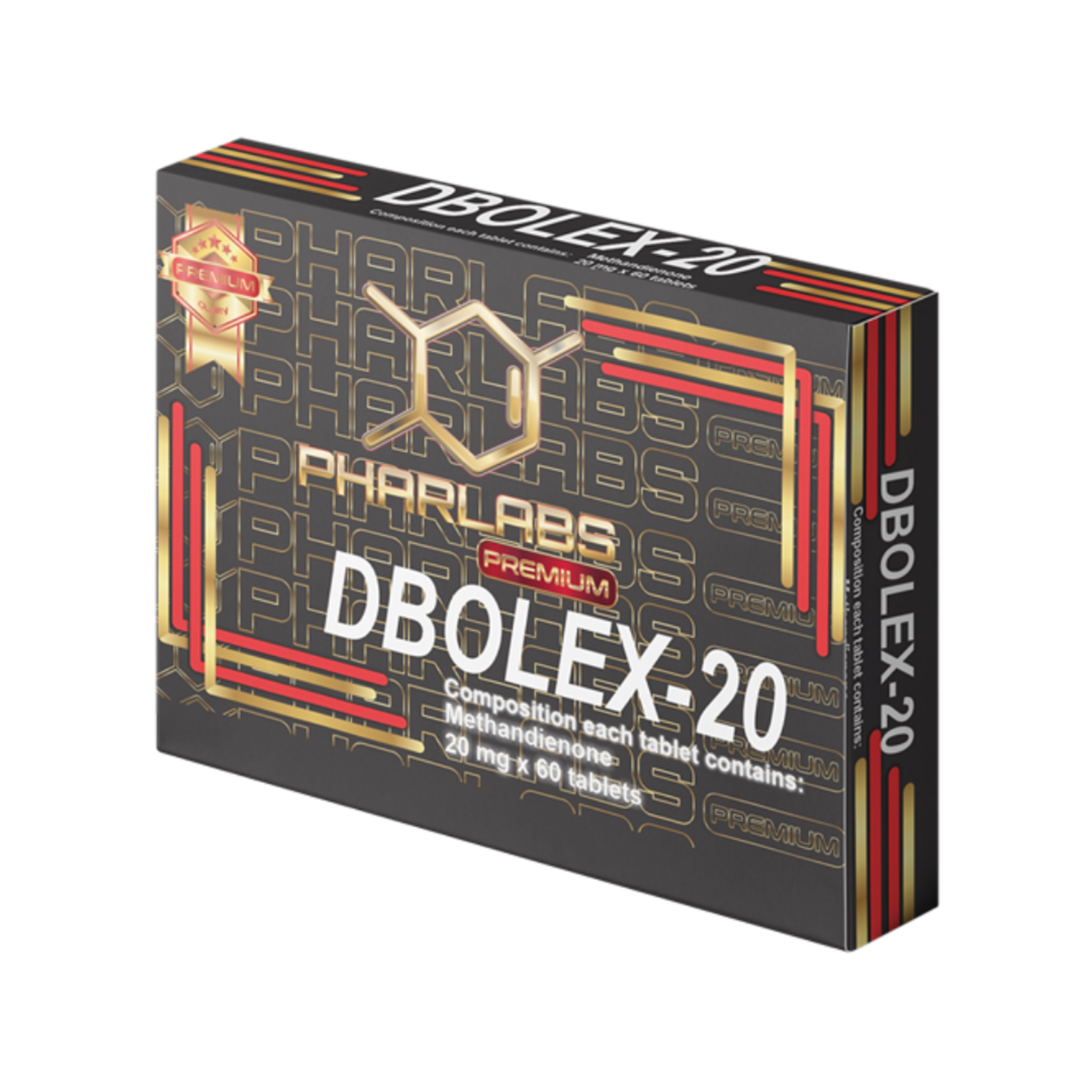 PHAR LABS PREMIUM DIANABOL ORAL PHAR LABS PREMIUM 20MG 60TABS