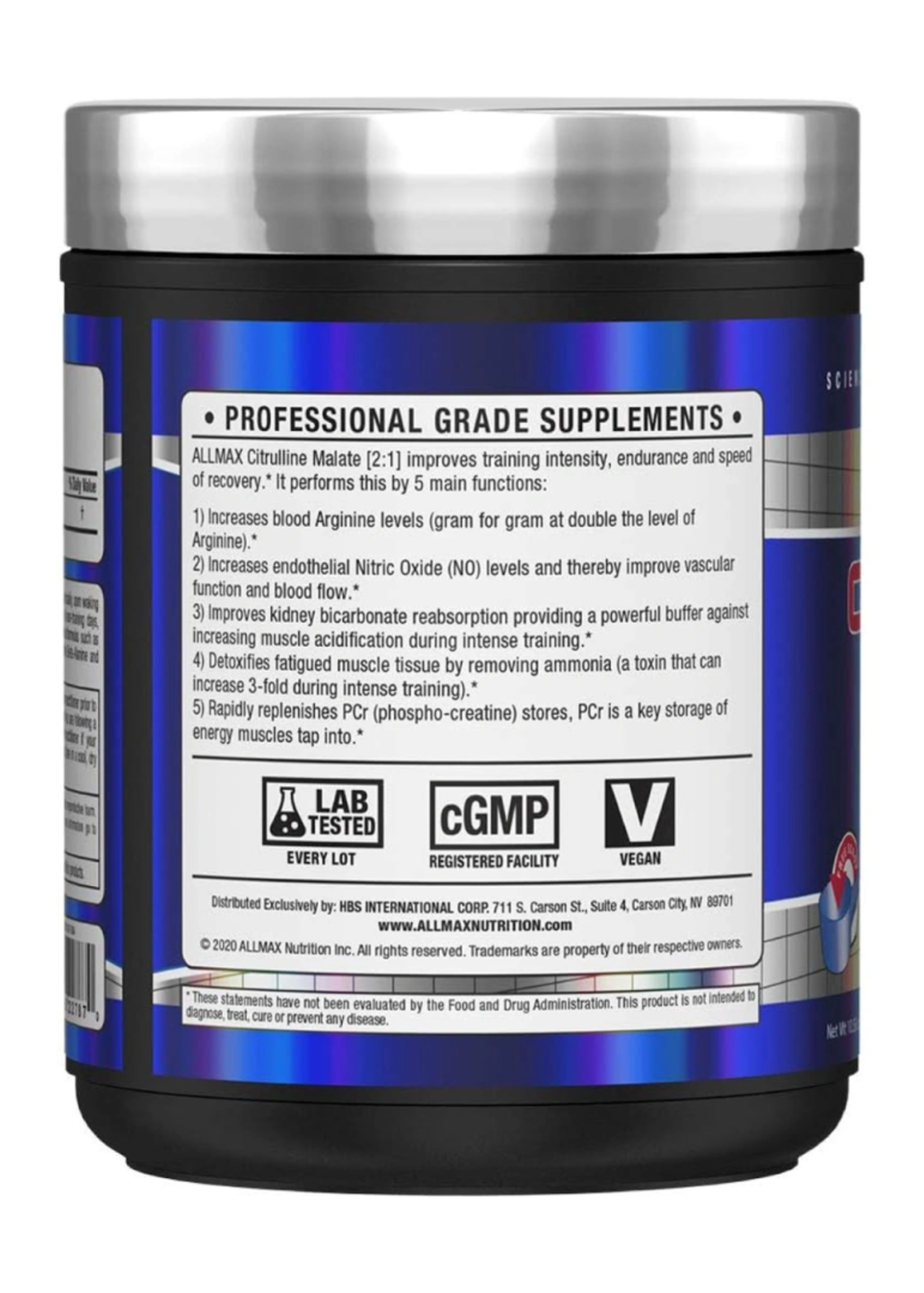 ALLMAX CITRULINA ALLMAX  300GR