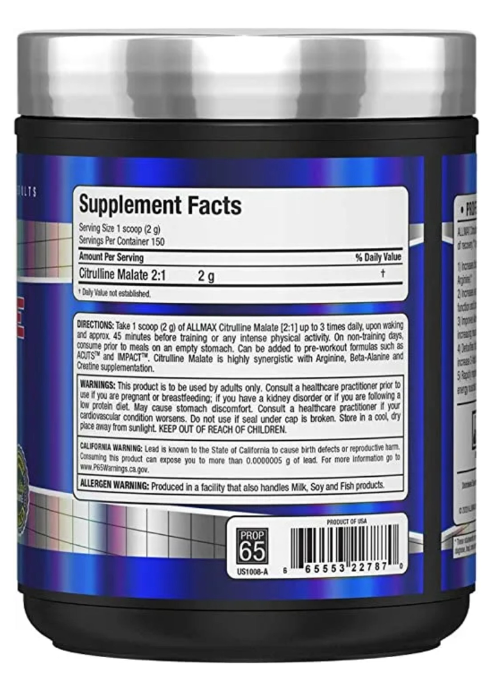 ALLMAX CITRULINA ALLMAX  300GR