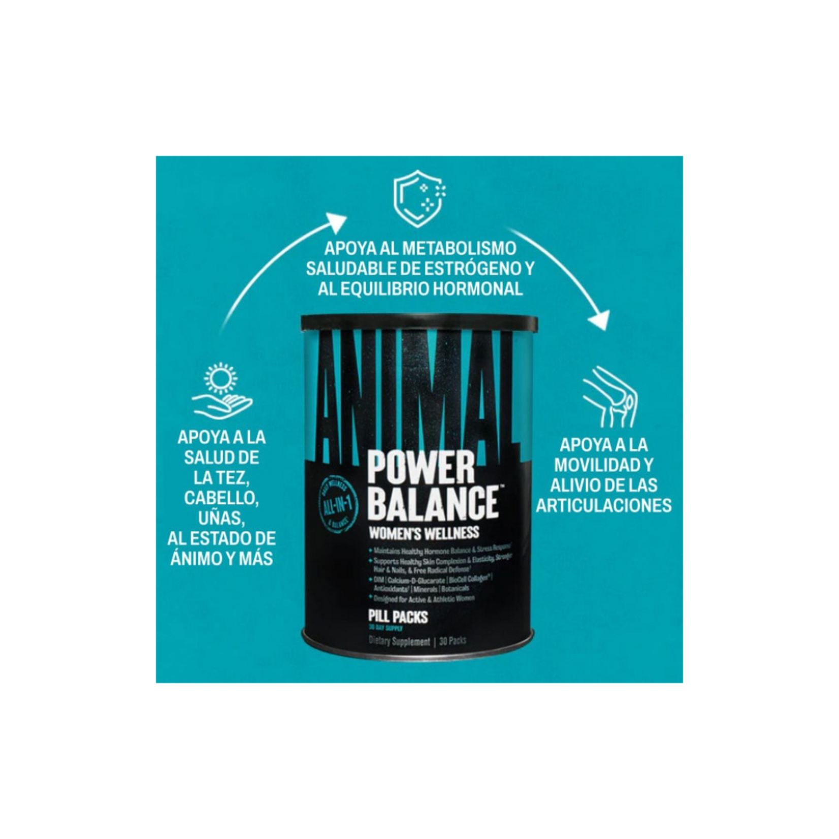 UNIVERSAL ANIM POWER BALANCE WOMENS WELLNES UNIVERSAL 30 PACKS