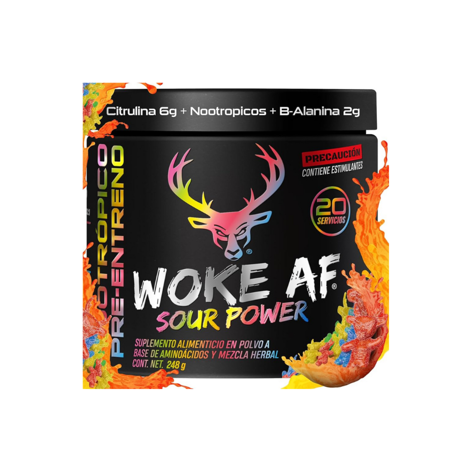 BUCKED UP WOKE AF NOOTROPICO BUCKED UP 30SV