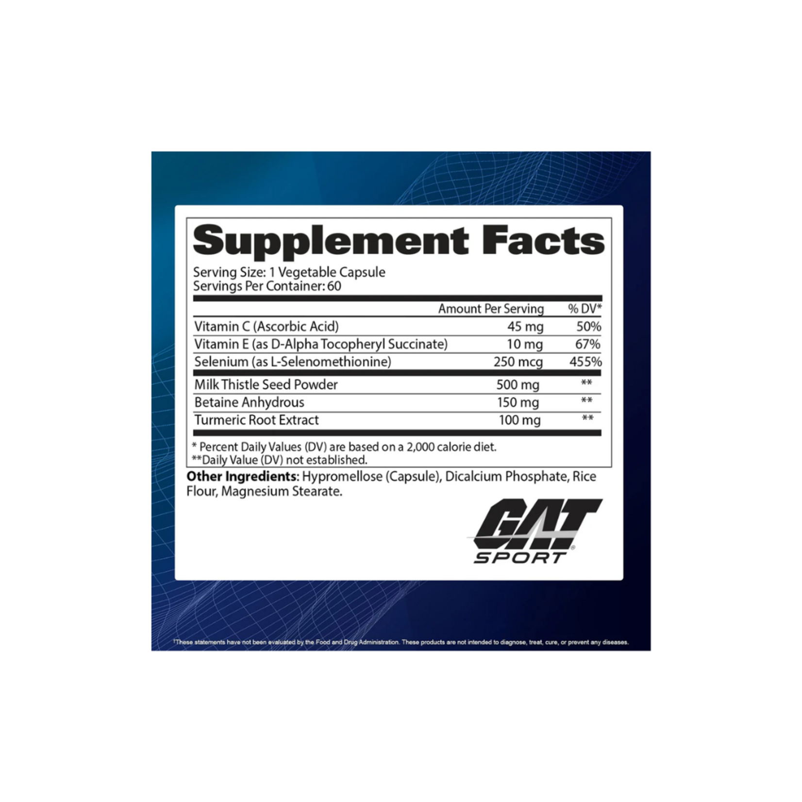 GAT LIVER CLEANSE GAT 60CT