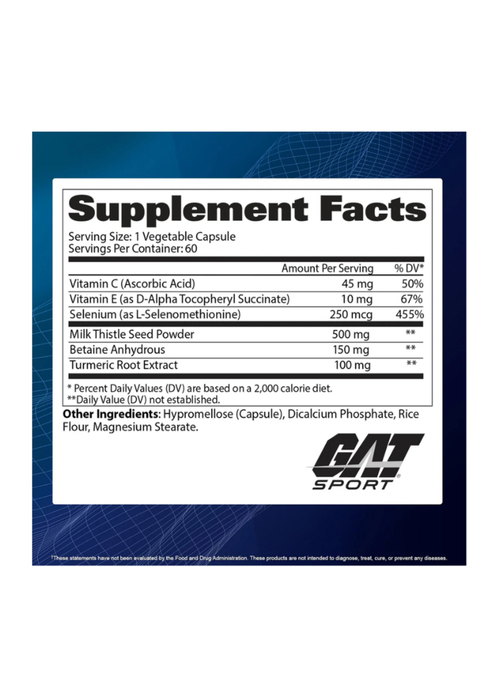 GAT LIVER CLEANSE GAT 60CT