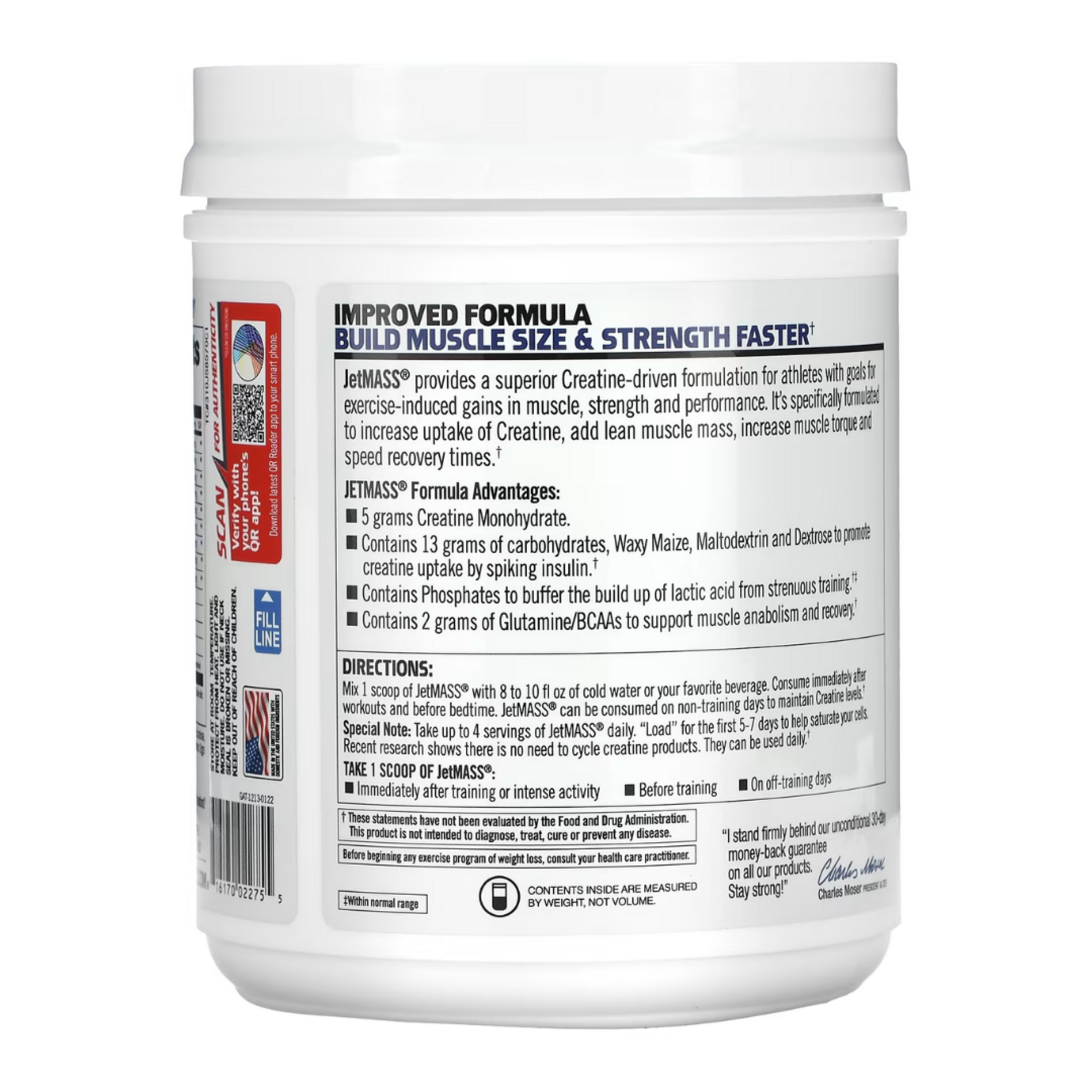 GAT JETMASS CREATINA GAT 30SV