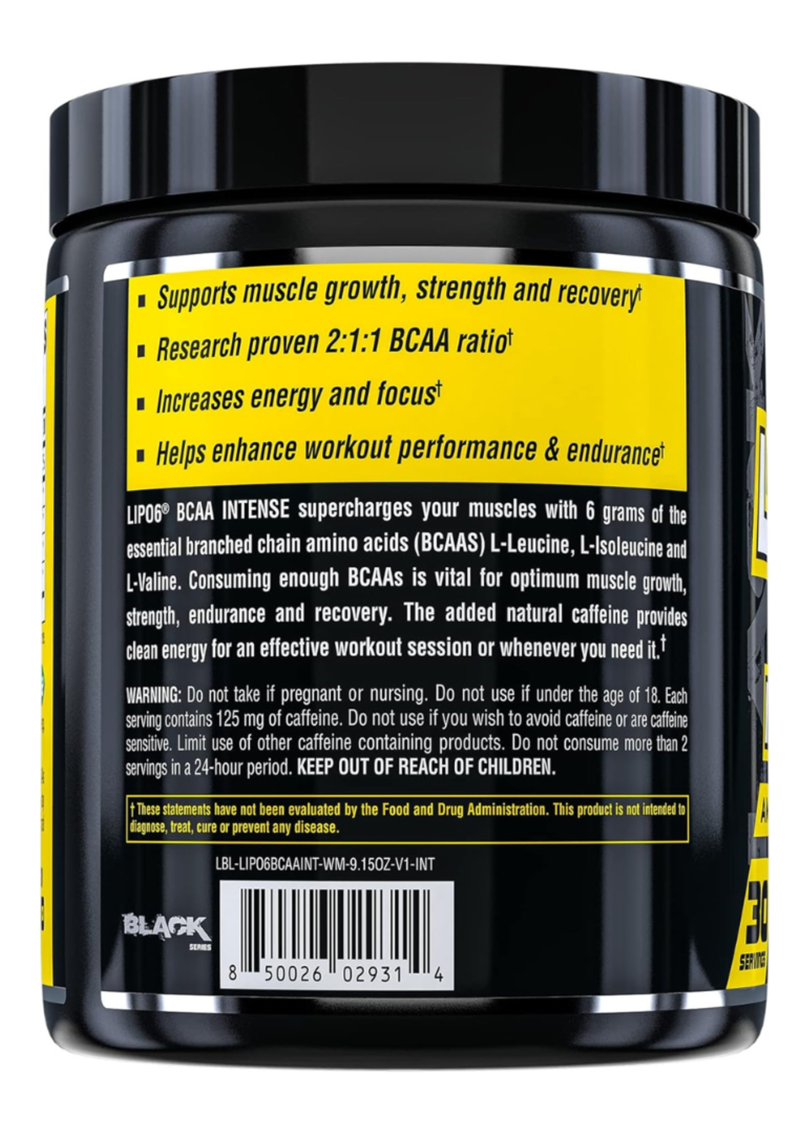 NUTREX BCAA INTENSE 30SV NUTREX