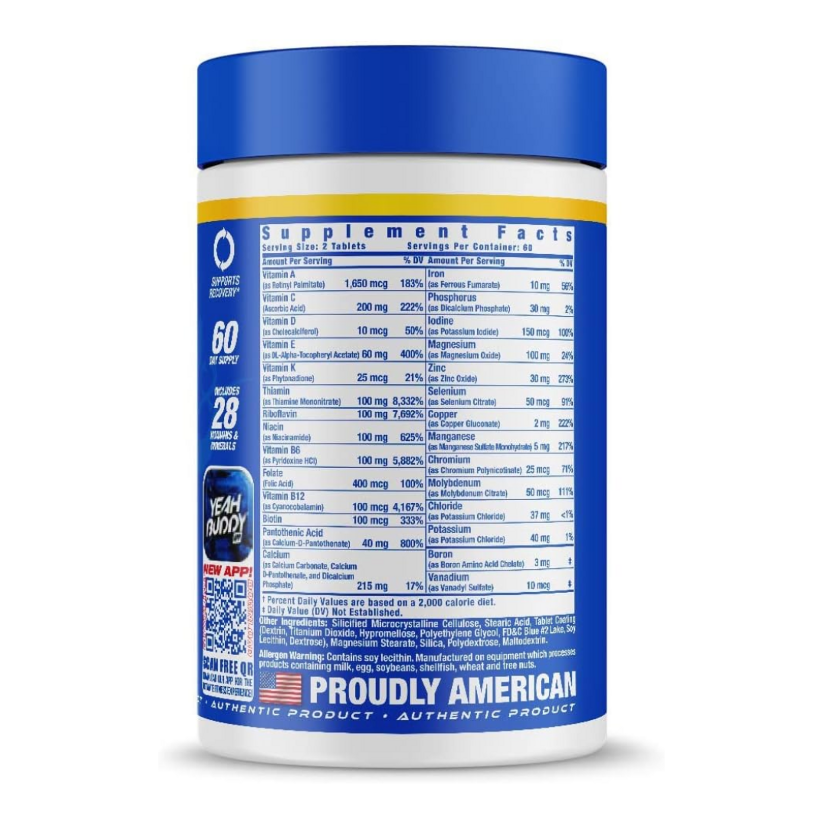 RONNIE COLEMAN VITA XS 120 TABS RONNIE COLEMAN